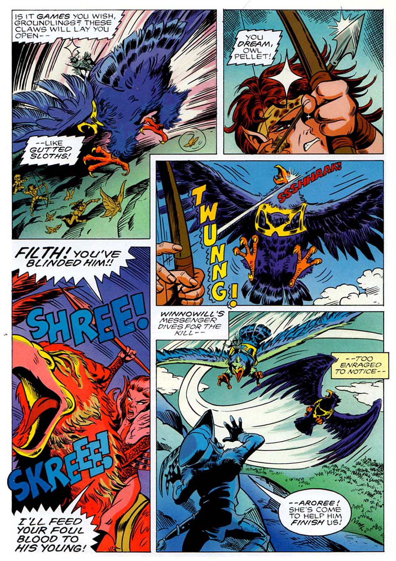 Read online ElfQuest: Siege at Blue Mountain comic -  Issue #3 - 24