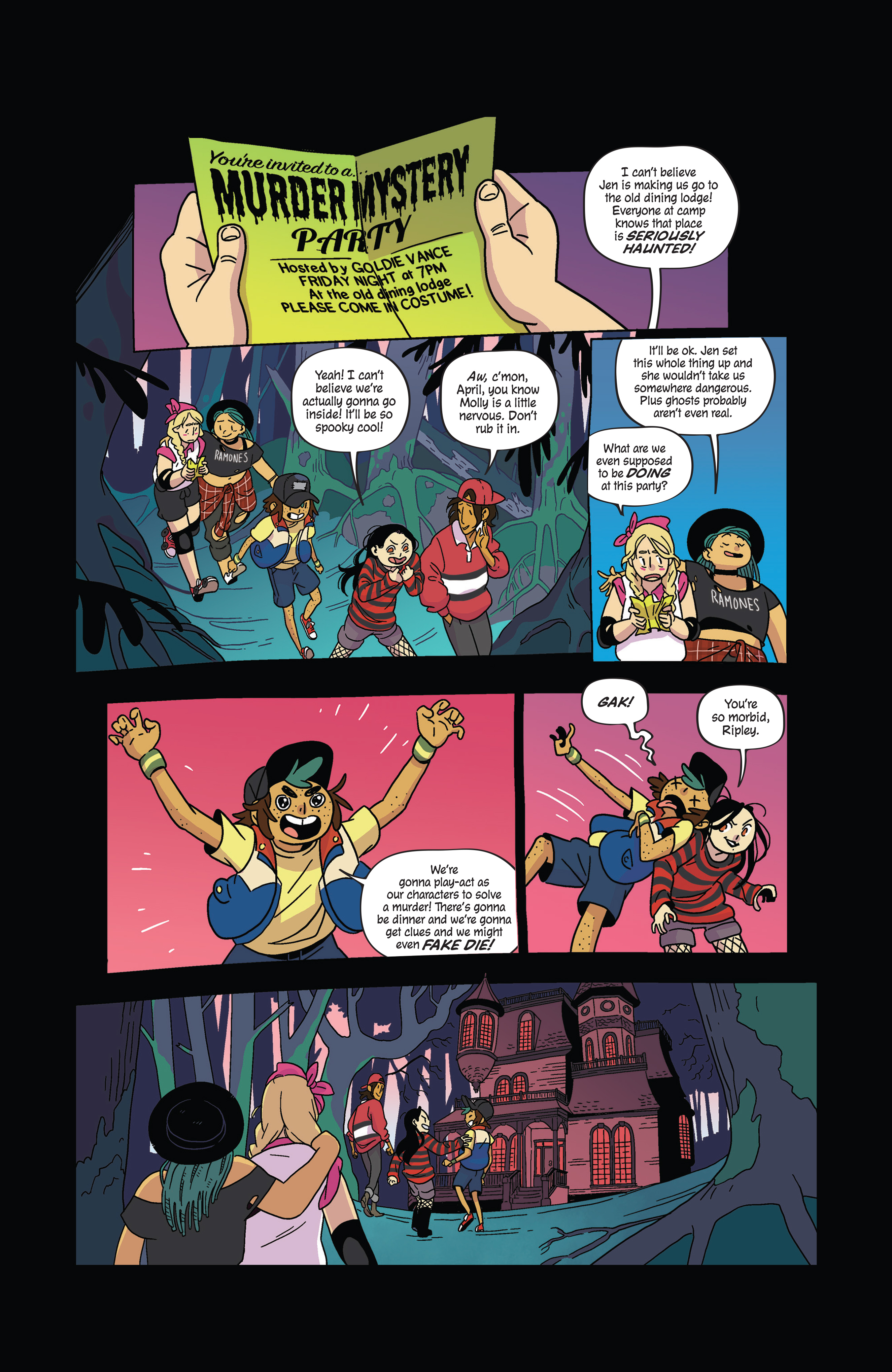 Read online Lumberjanes: Campfire Songs comic -  Issue # TPB - 93