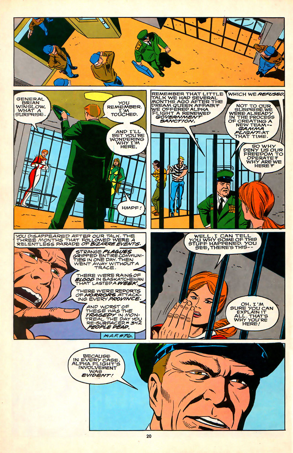 Read online Alpha Flight (1983) comic -  Issue #81 - 17