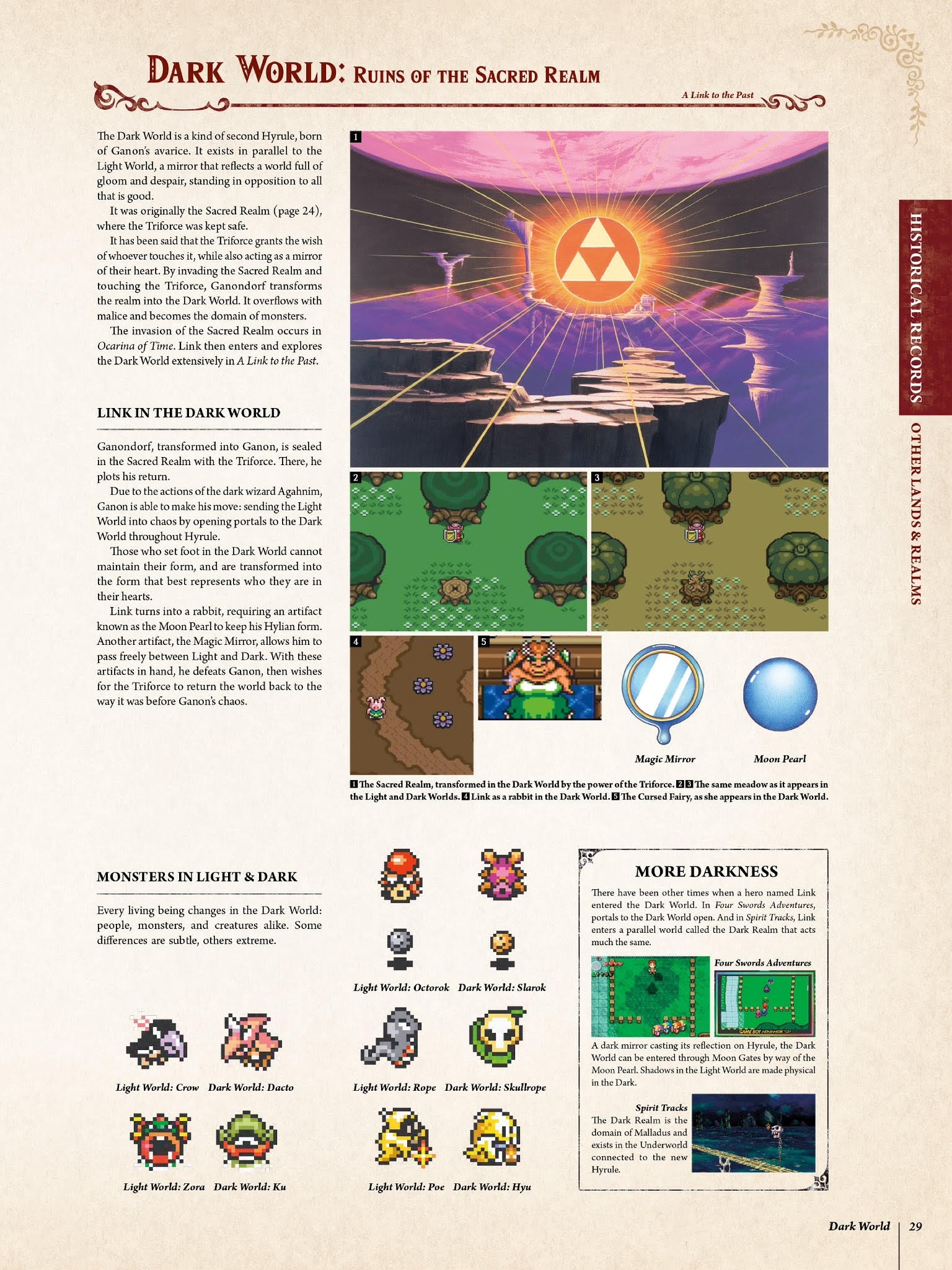 Read online The Legend of Zelda Encyclopedia comic -  Issue # TPB (Part 1) - 33