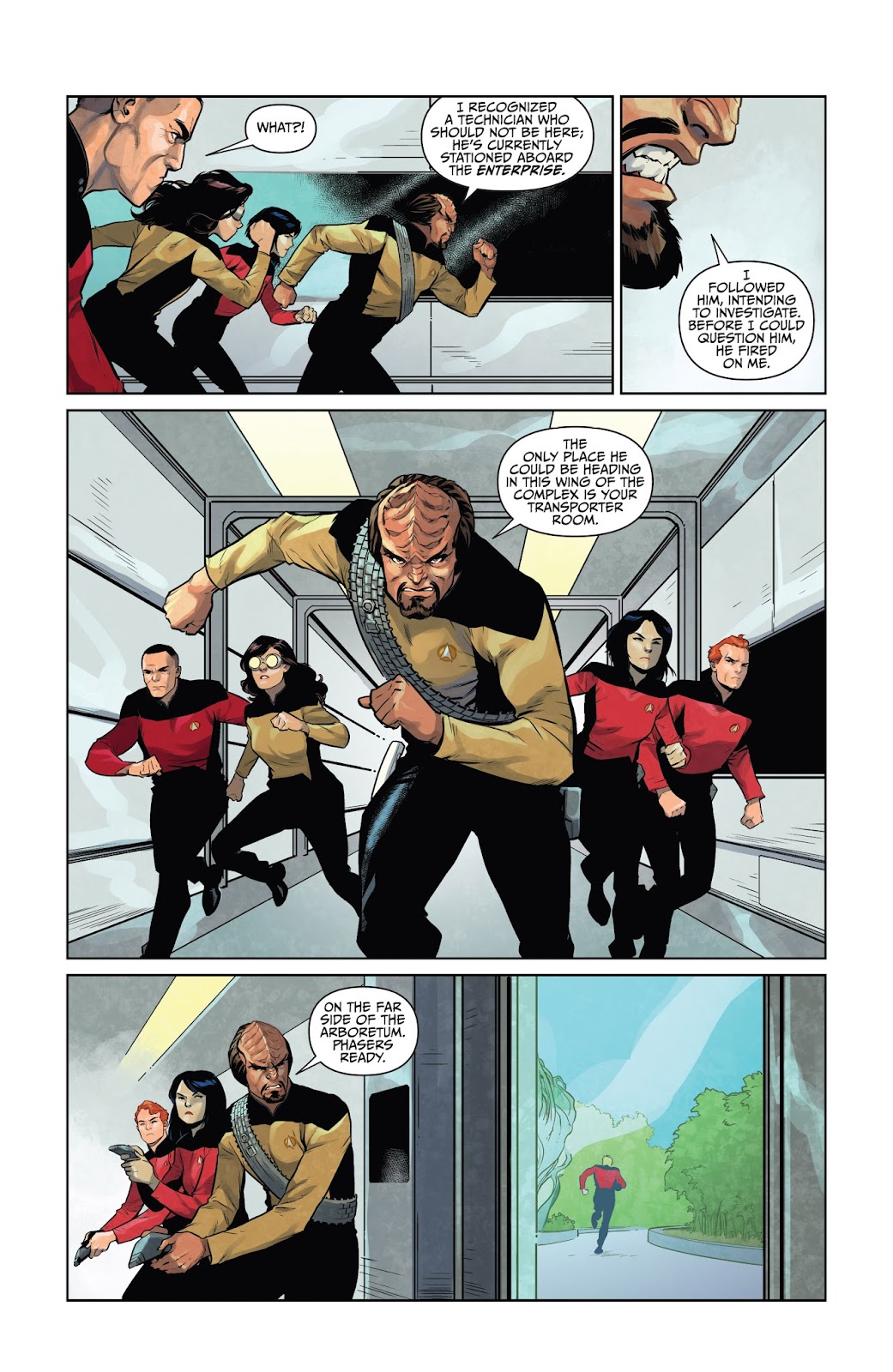 Star Trek: The Next Generation: Through the Mirror issue 1 - Page 15