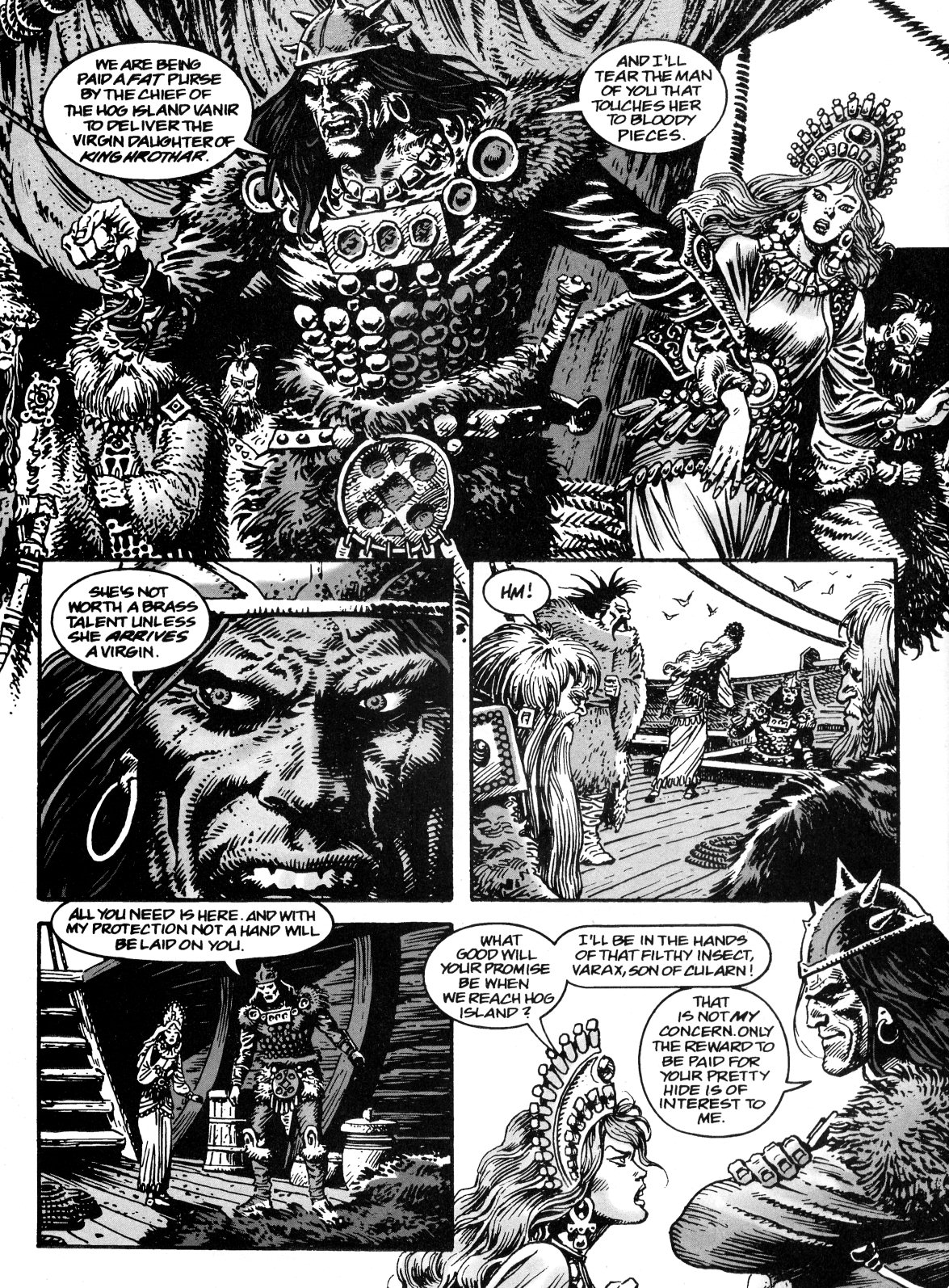 Read online Conan the Savage comic -  Issue #3 - 8