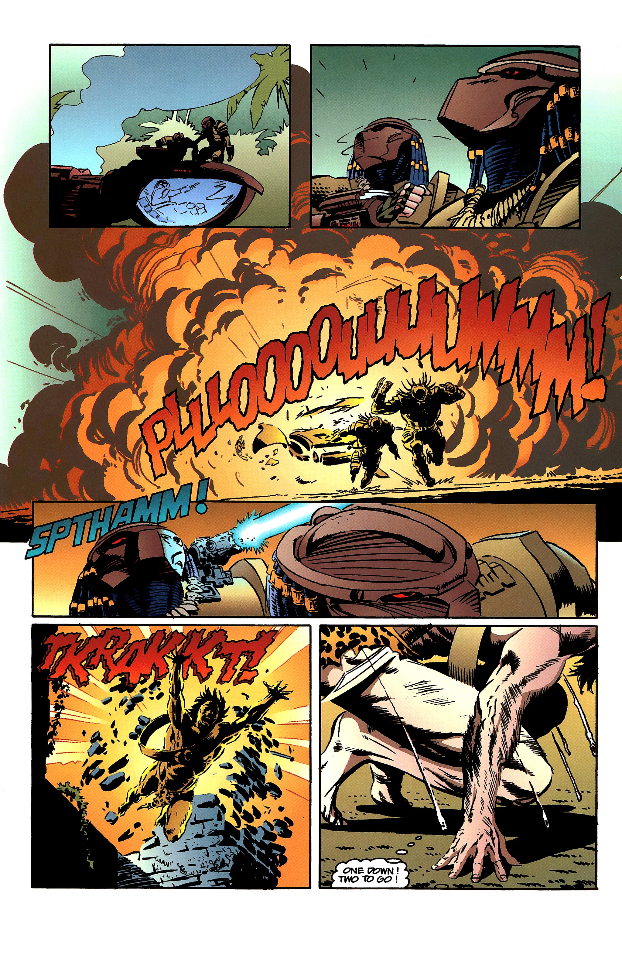 Read online Tarzan vs. Predator at the Earth's Core comic -  Issue #2 - 23