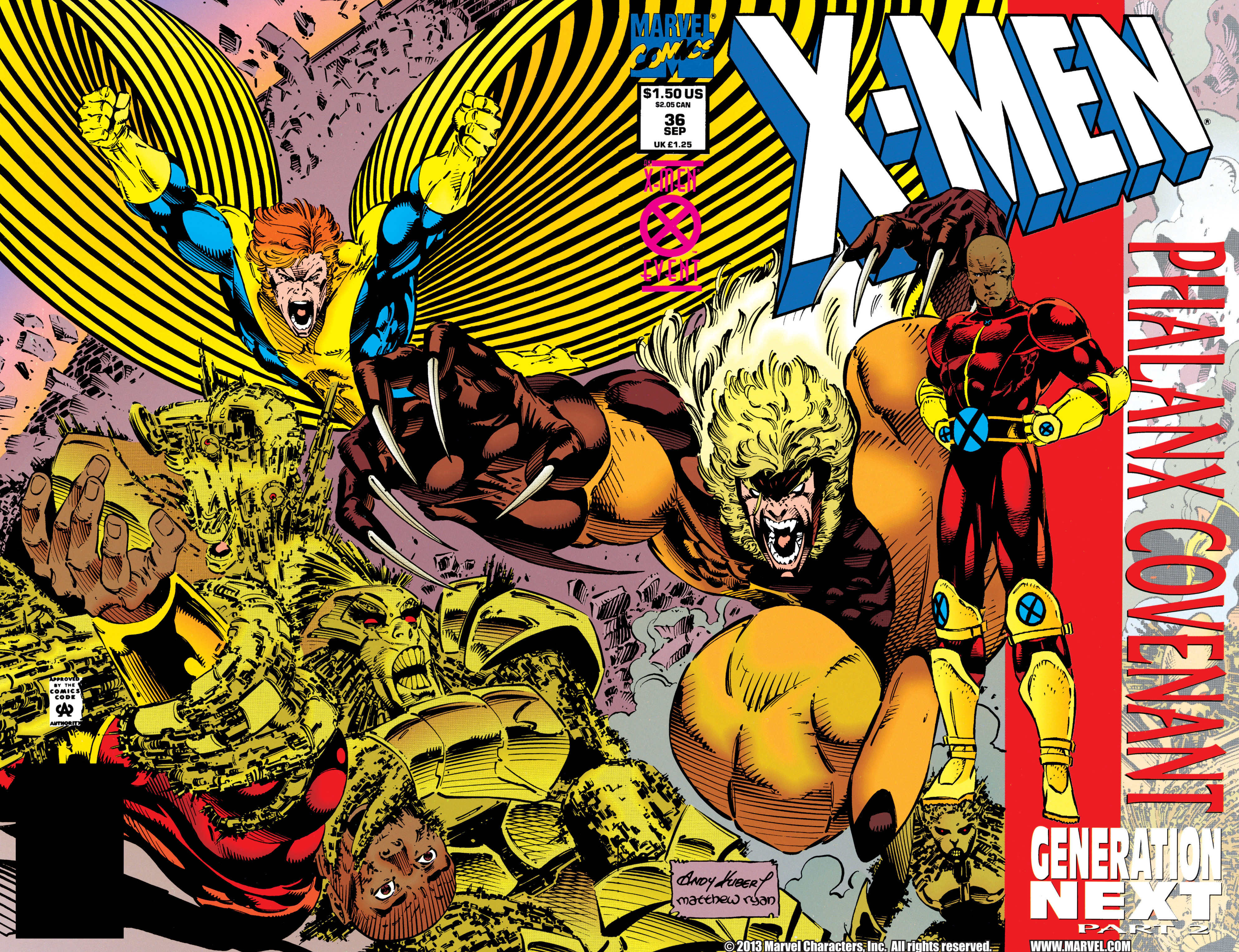 Read online X-Men (1991) comic -  Issue #36 - 2