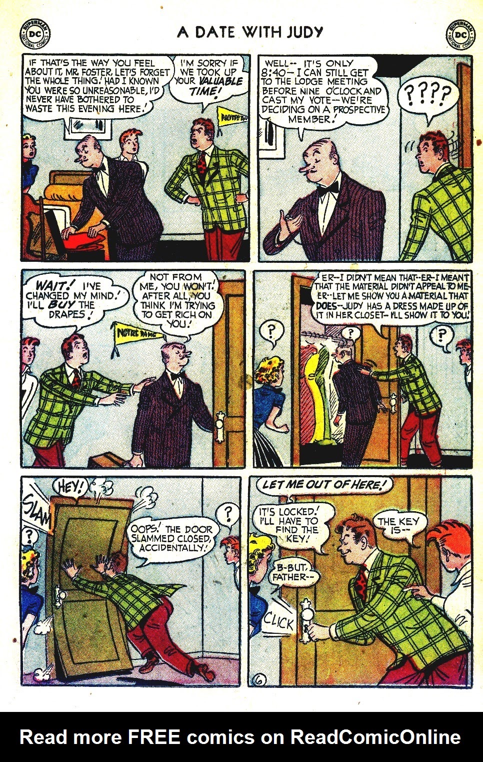 Read online A Date with Judy comic -  Issue #39 - 17
