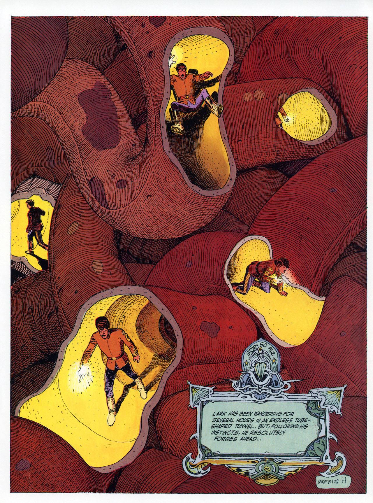Read online Epic Graphic Novel: Moebius comic -  Issue # TPB 3 - 69