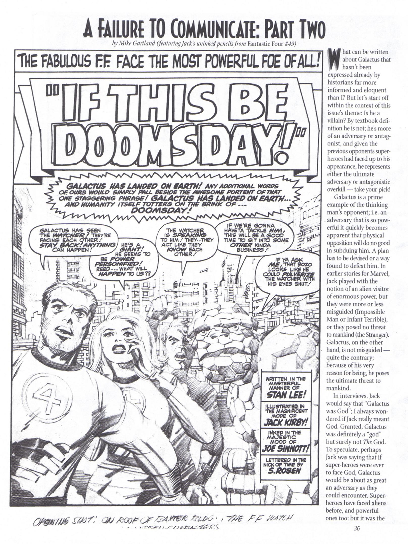Read online The Jack Kirby Collector comic -  Issue #22 - 35