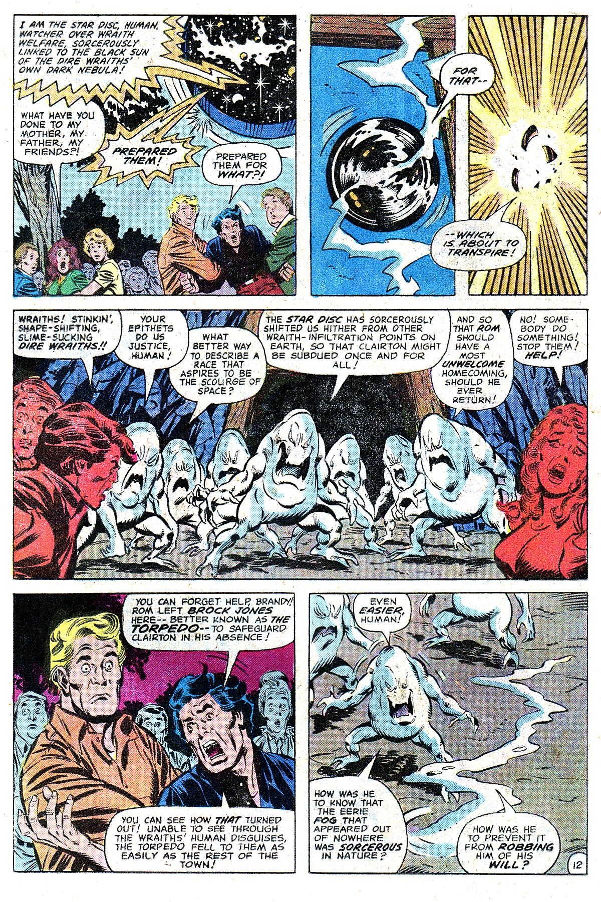 Read online ROM (1979) comic -  Issue #26 - 12
