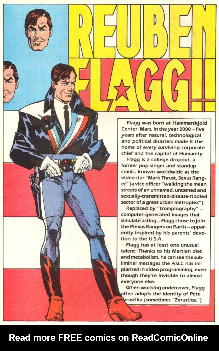 Read online American Flagg! comic -  Issue #15 - 27