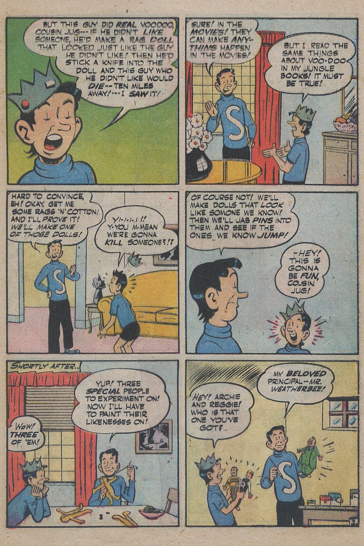 Read online Archie's Pal Jughead comic -  Issue #13 - 31