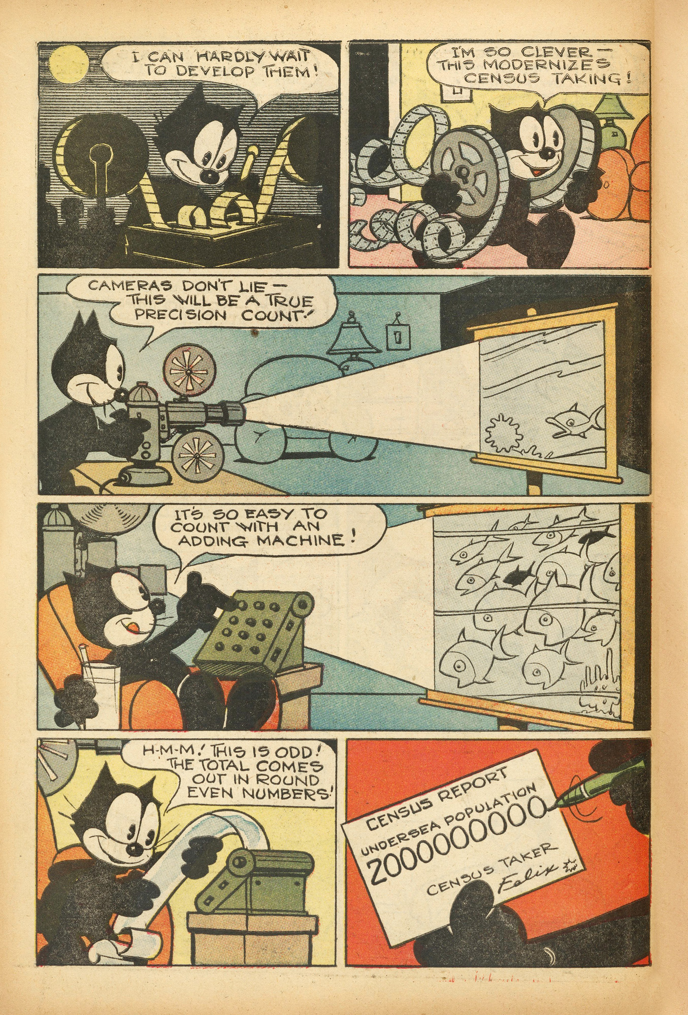 Read online Felix the Cat (1951) comic -  Issue #53 - 10