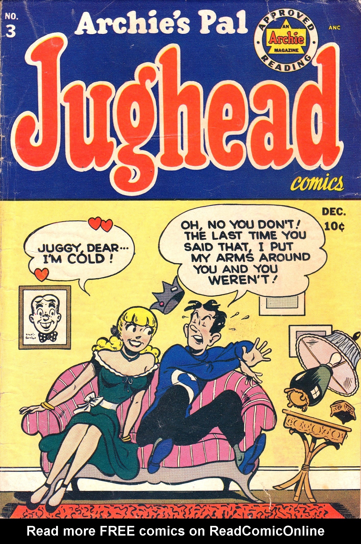 Read online Archie's Pal Jughead comic -  Issue #3 - 1