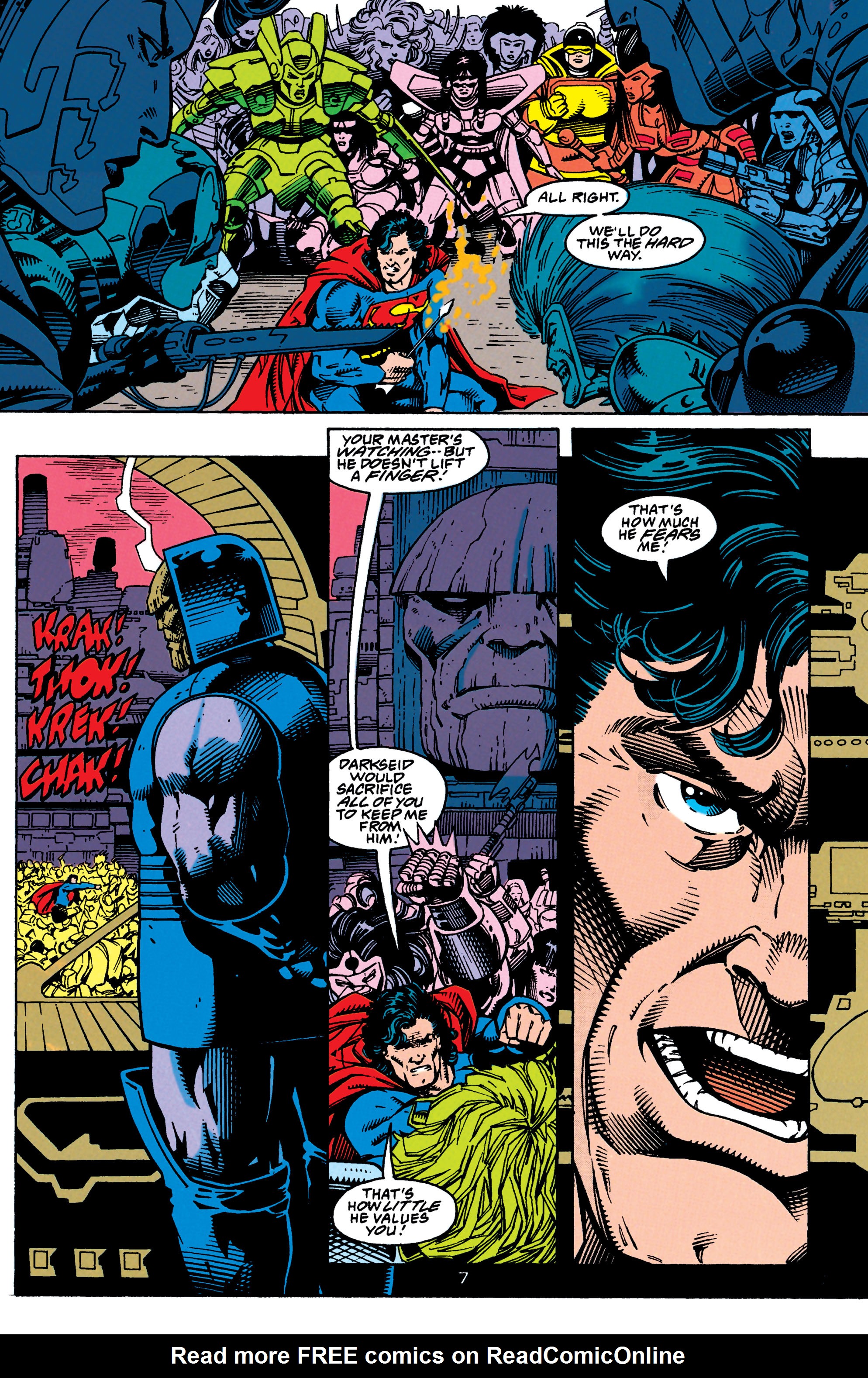 Read online Adventures of Superman (1987) comic -  Issue #518 - 7