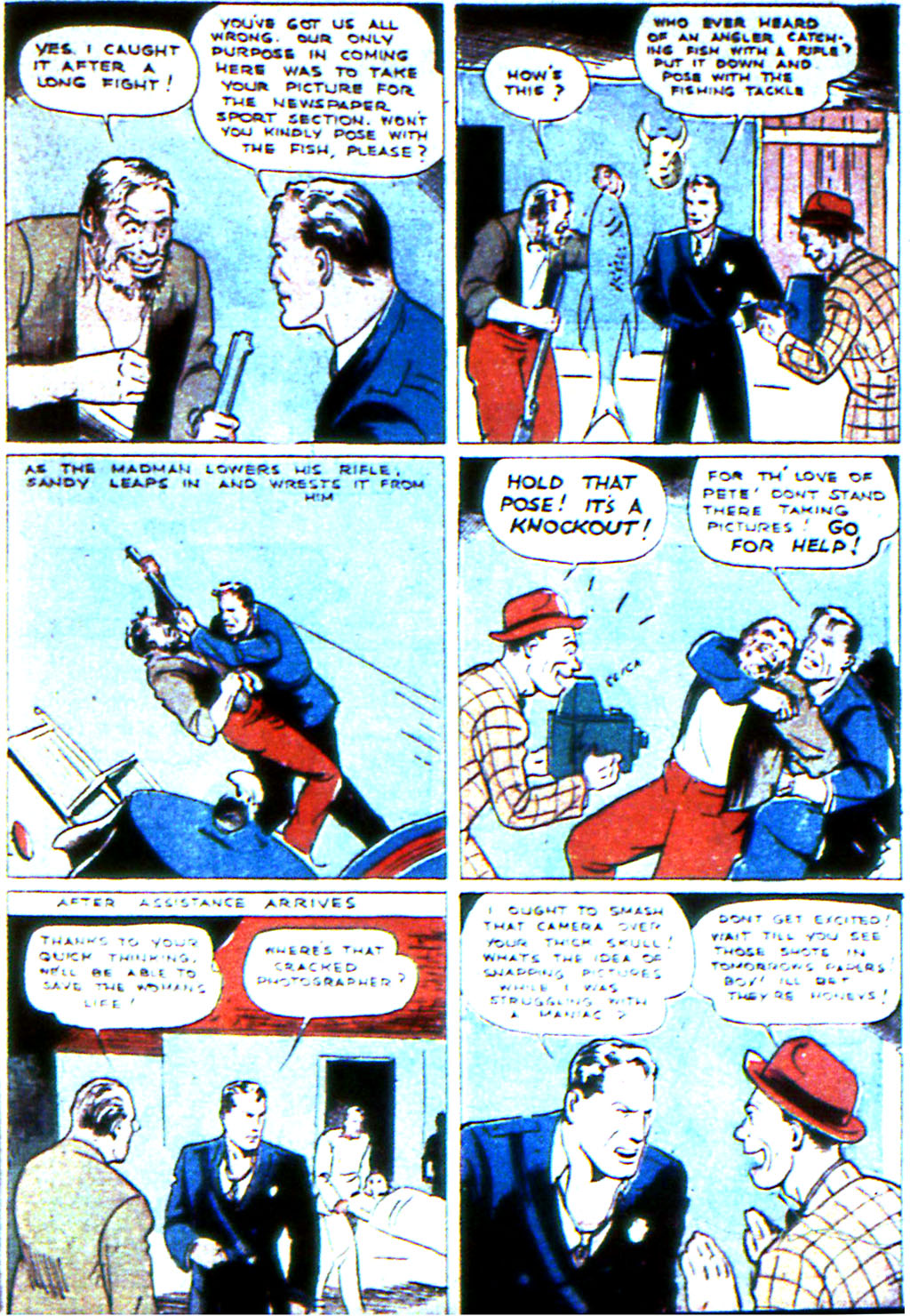 Read online More Fun Comics comic -  Issue #16 - 64