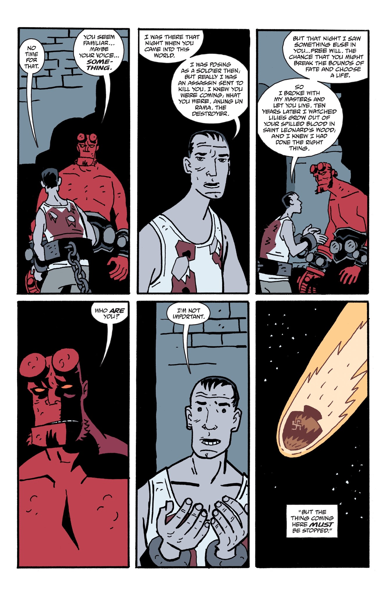Read online The Visitor: How and Why He Stayed comic -  Issue #5 - 19