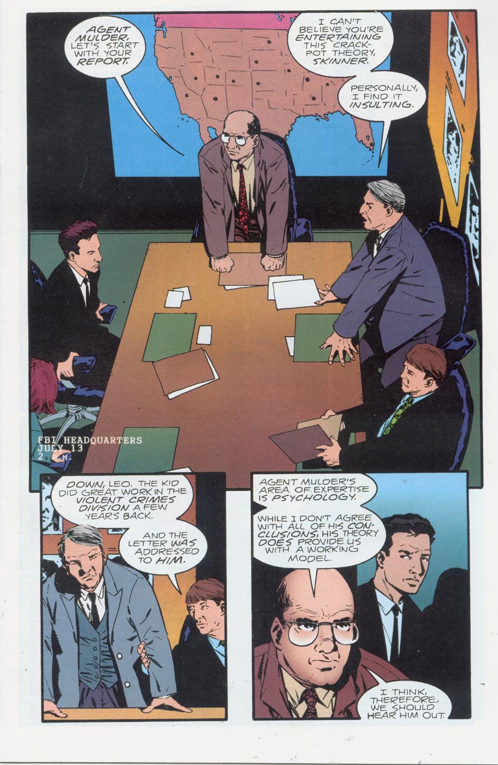 Read online The X-Files (1995) comic -  Issue #7 - 7