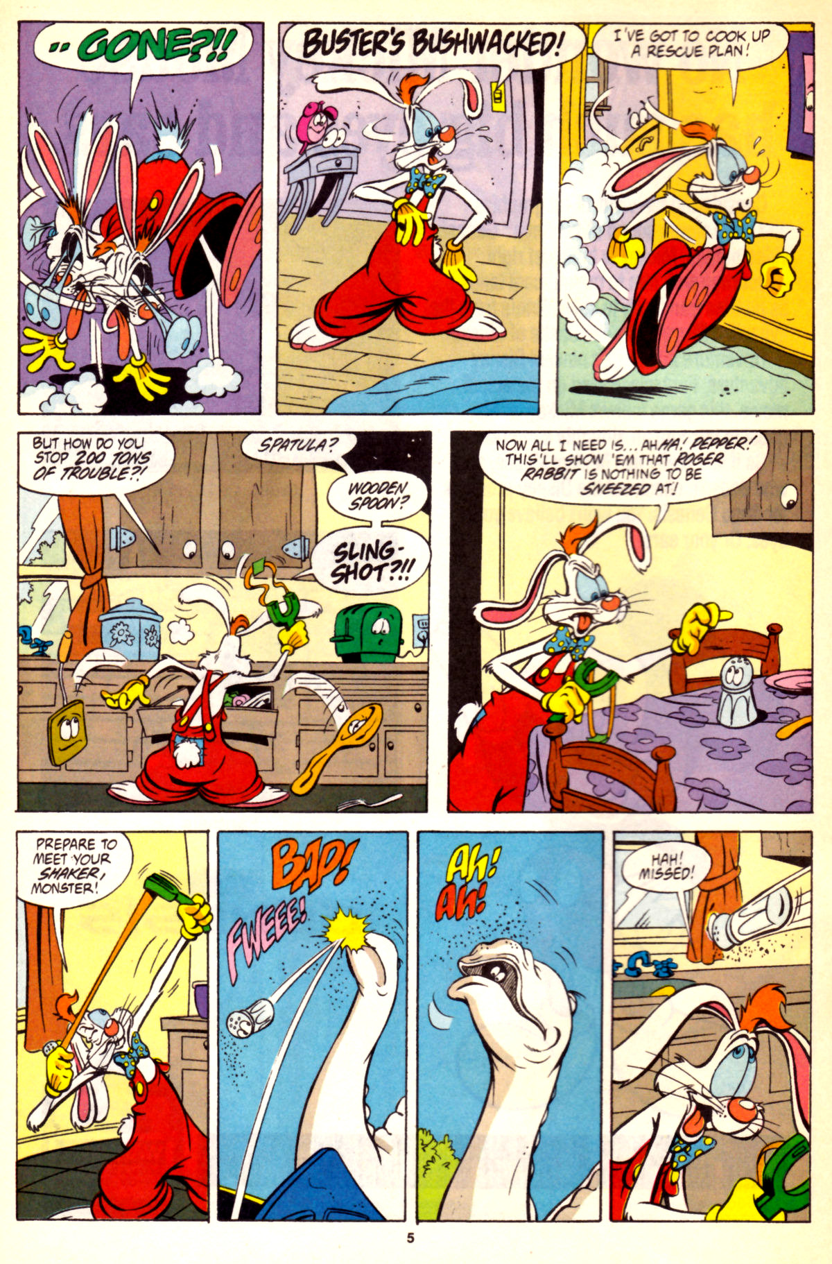 Read online Roger Rabbit's Toontown comic -  Issue #2 - 6