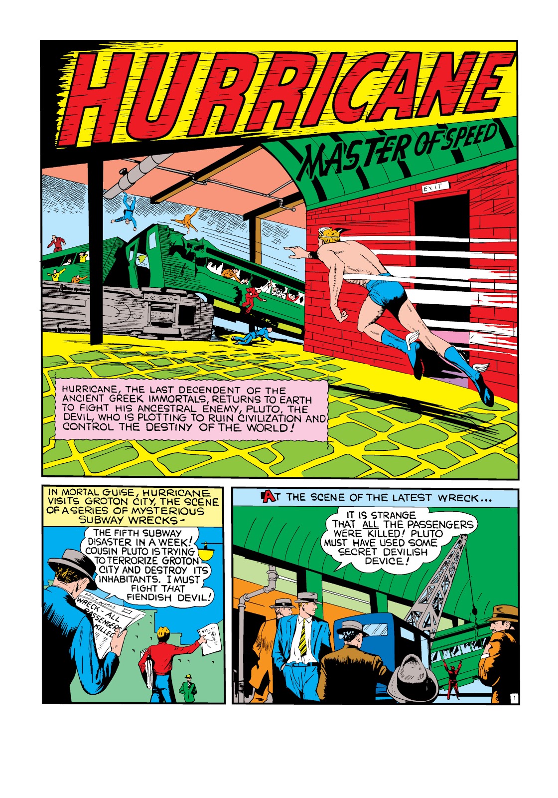 Marvel Masterworks: Golden Age Captain America issue TPB 1 (Part 3) - Page 1