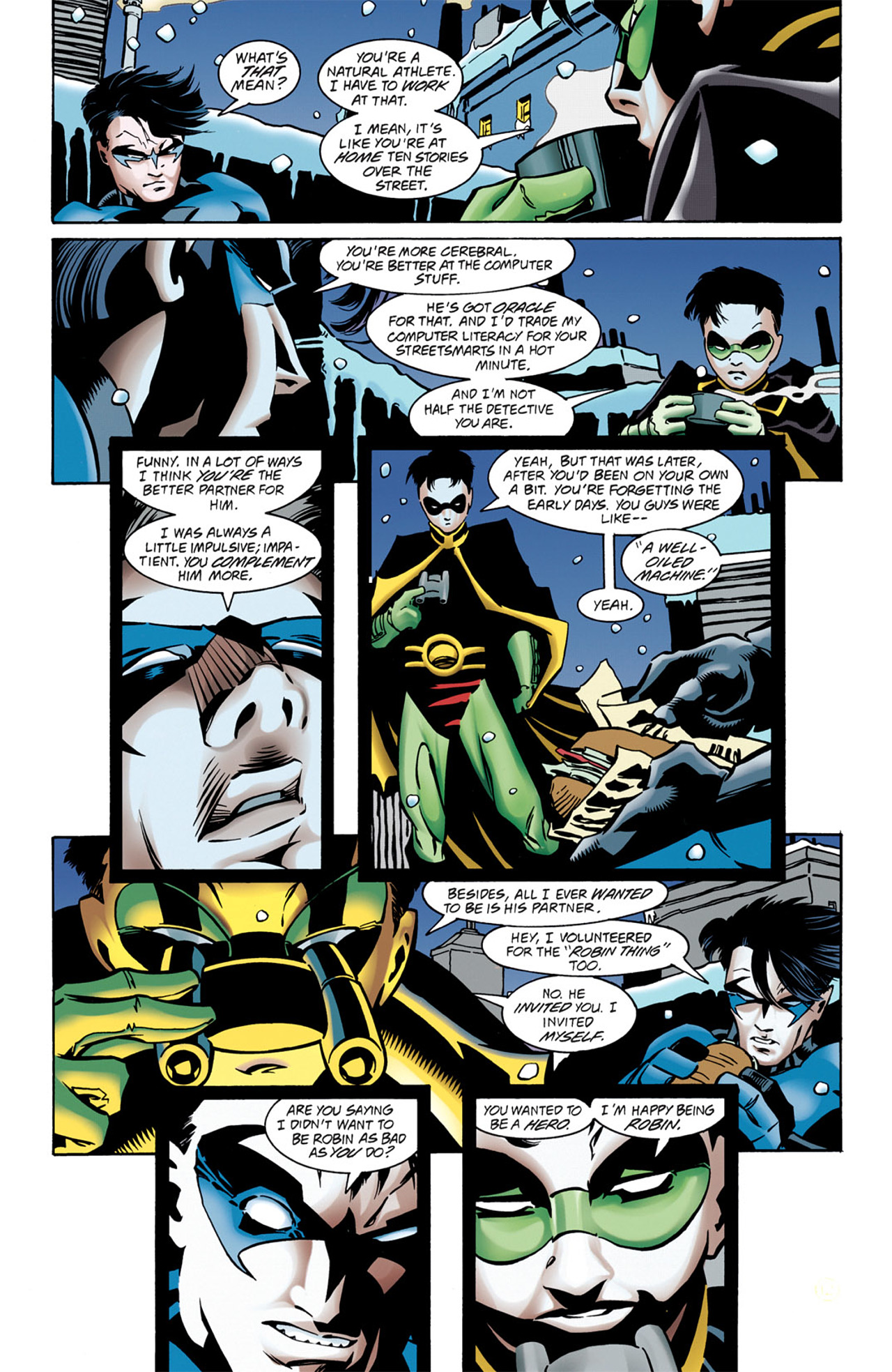 Read online Nightwing (1996) comic -  Issue #6 - 13