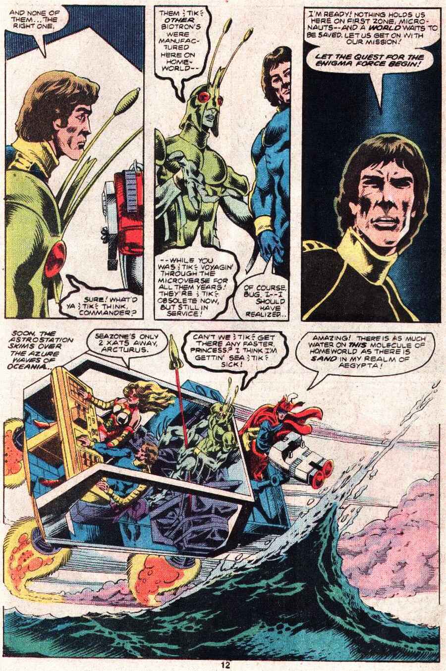 Read online Micronauts (1979) comic -  Issue #30 - 10