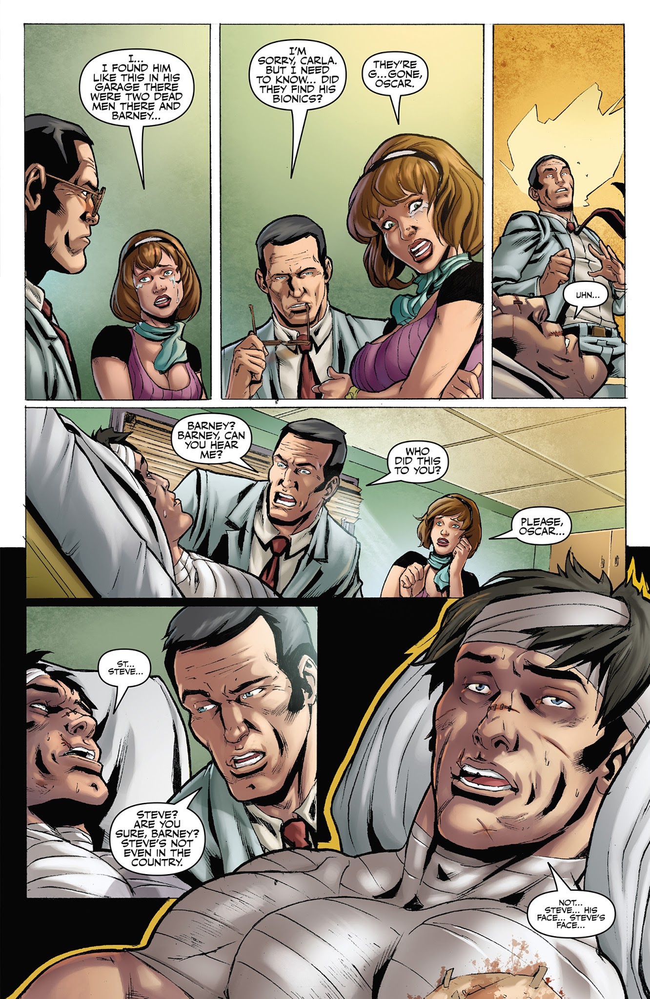 Read online The Six Million Dollar Man: Season Six comic -  Issue #3 - 21