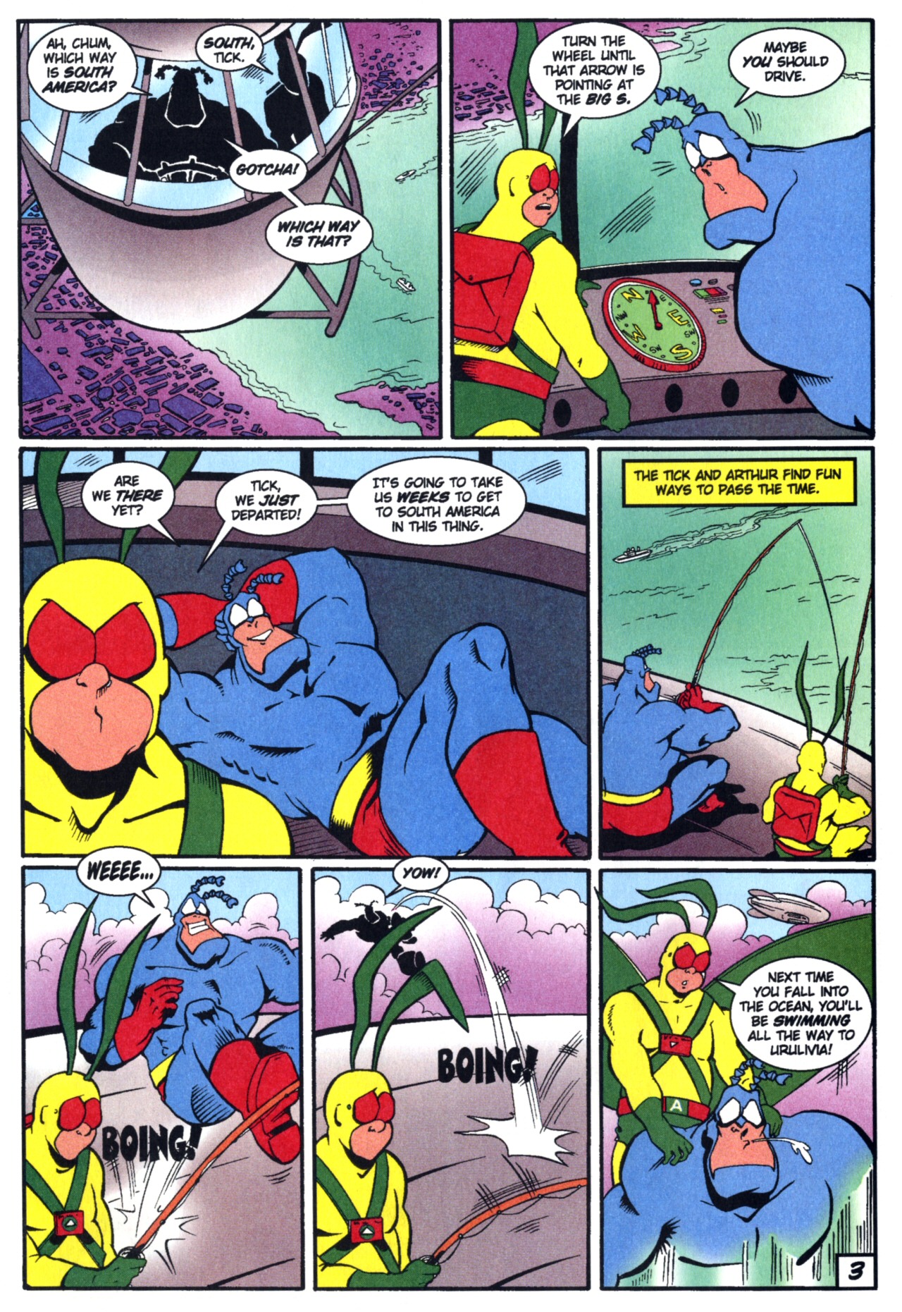 Read online The Tick's Golden Age Comic comic -  Issue #2 - 16