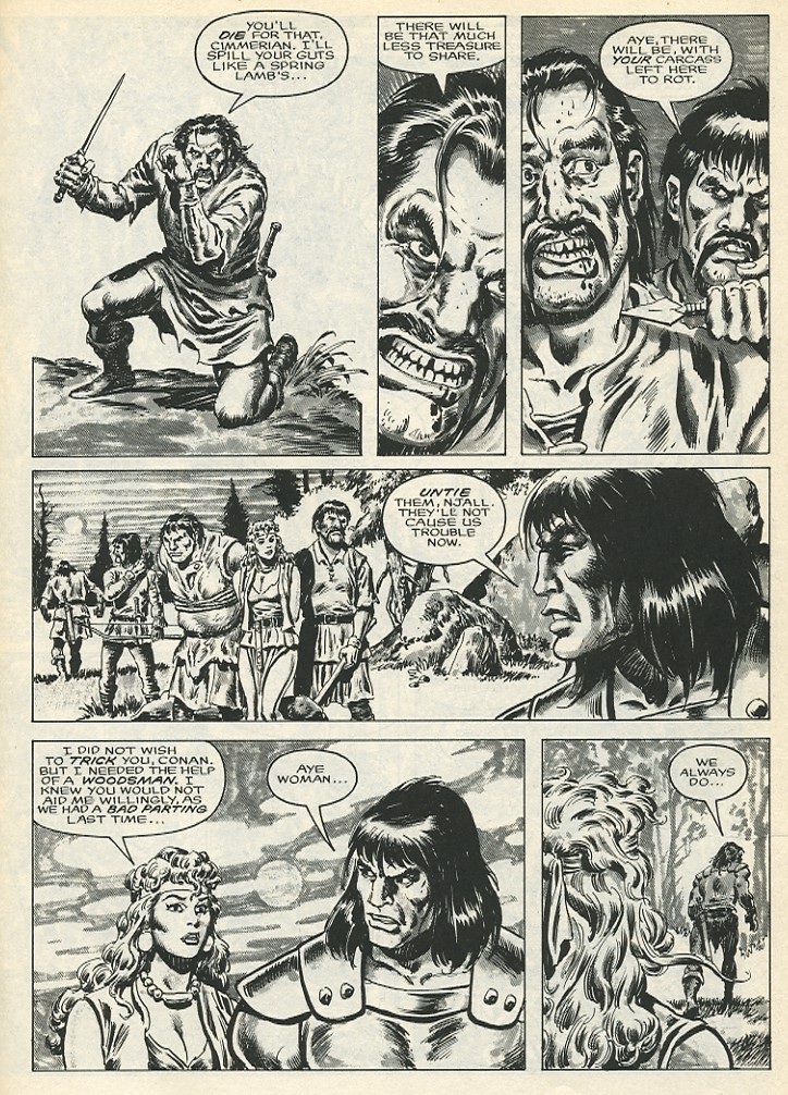 Read online The Savage Sword Of Conan comic -  Issue #138 - 27