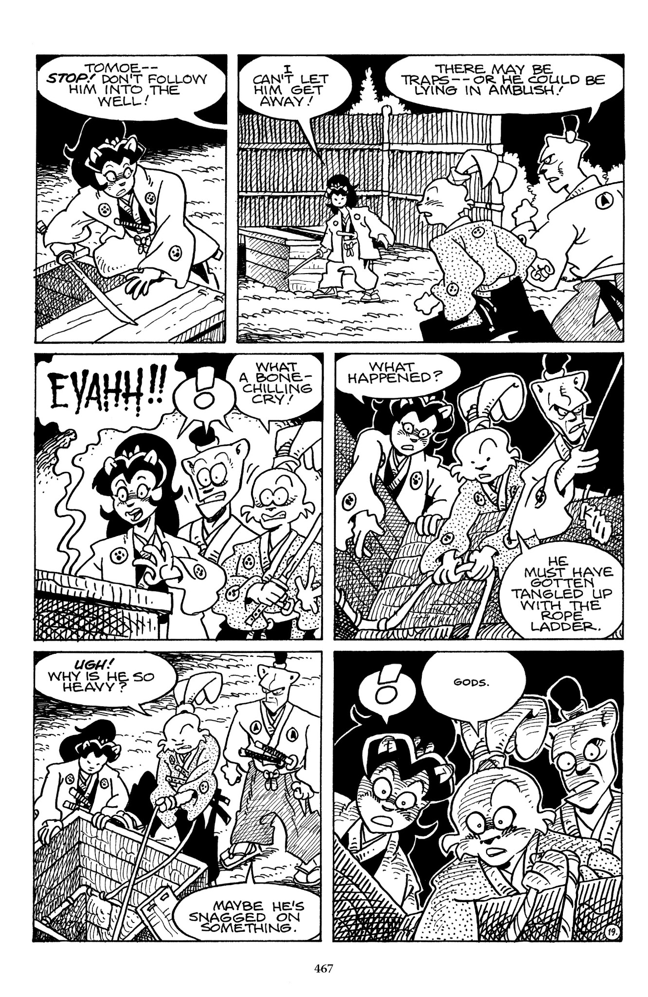 Read online The Usagi Yojimbo Saga comic -  Issue # TPB 5 - 461