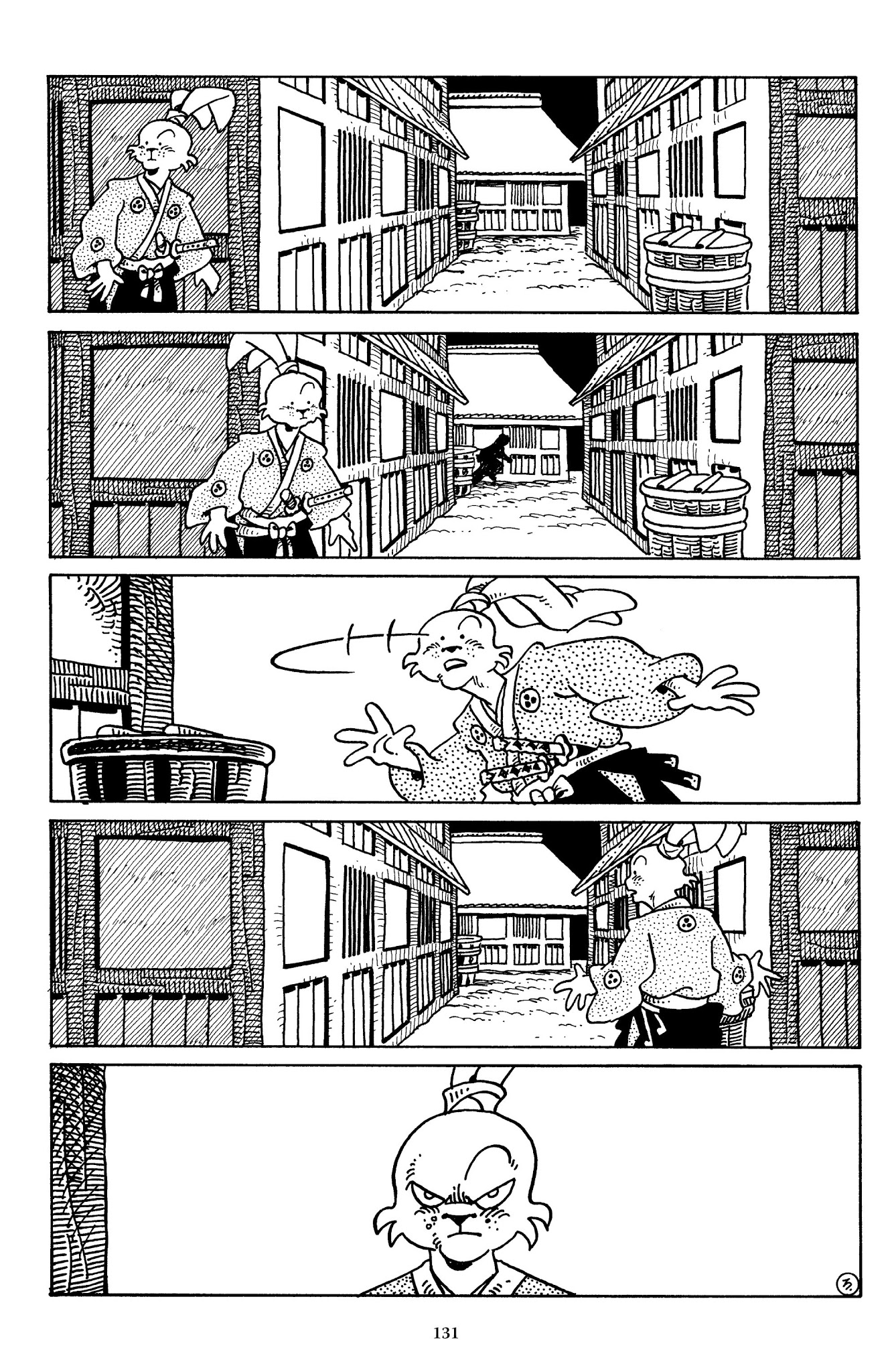 Read online The Usagi Yojimbo Saga comic -  Issue # TPB 3 - 129