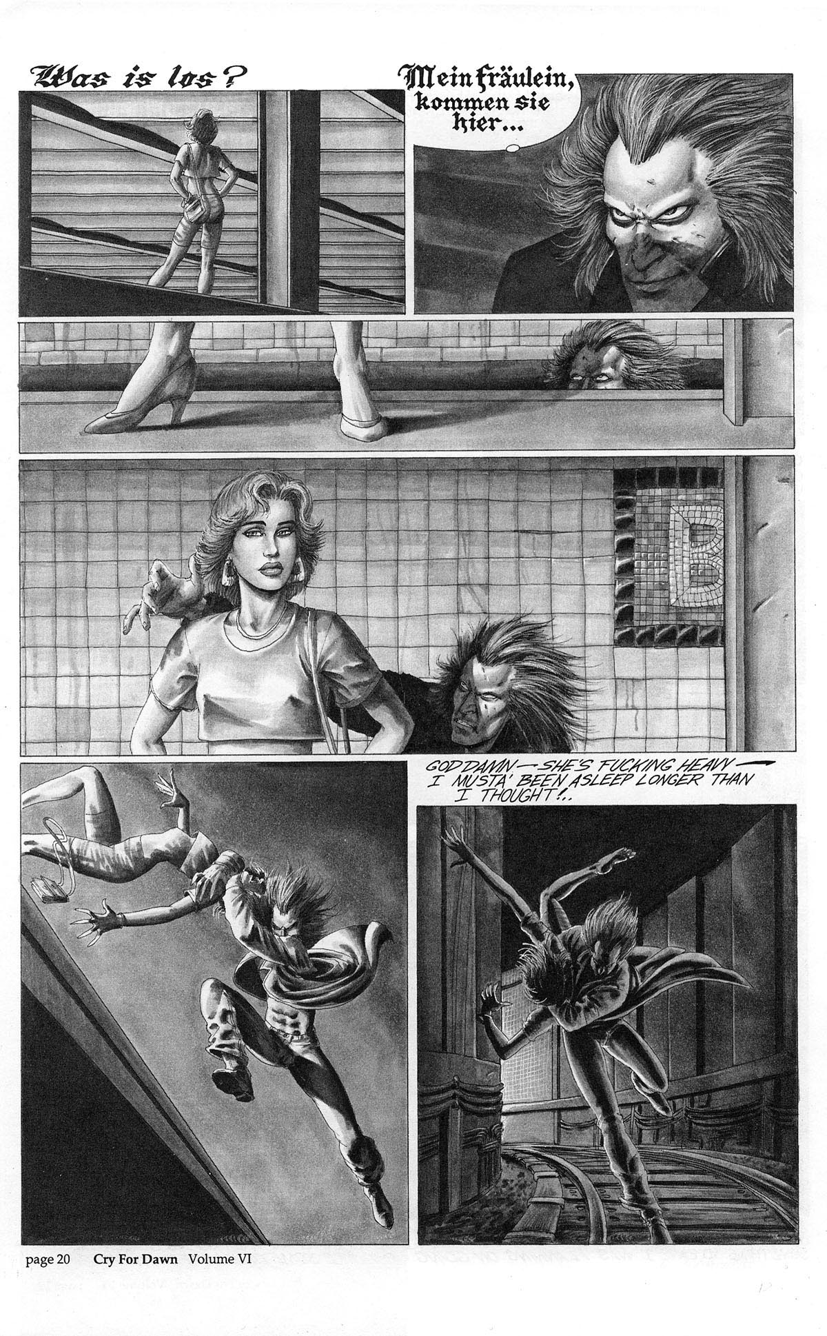 Read online Cry for Dawn comic -  Issue #6 - 22