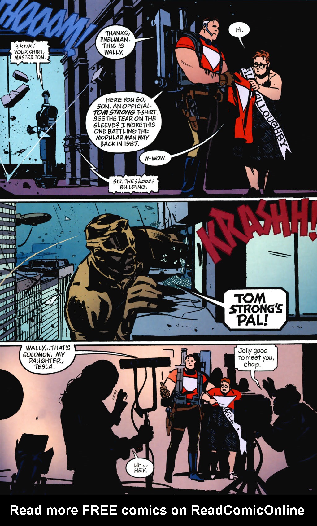 Read online Tom Strong comic -  Issue #25 - 22