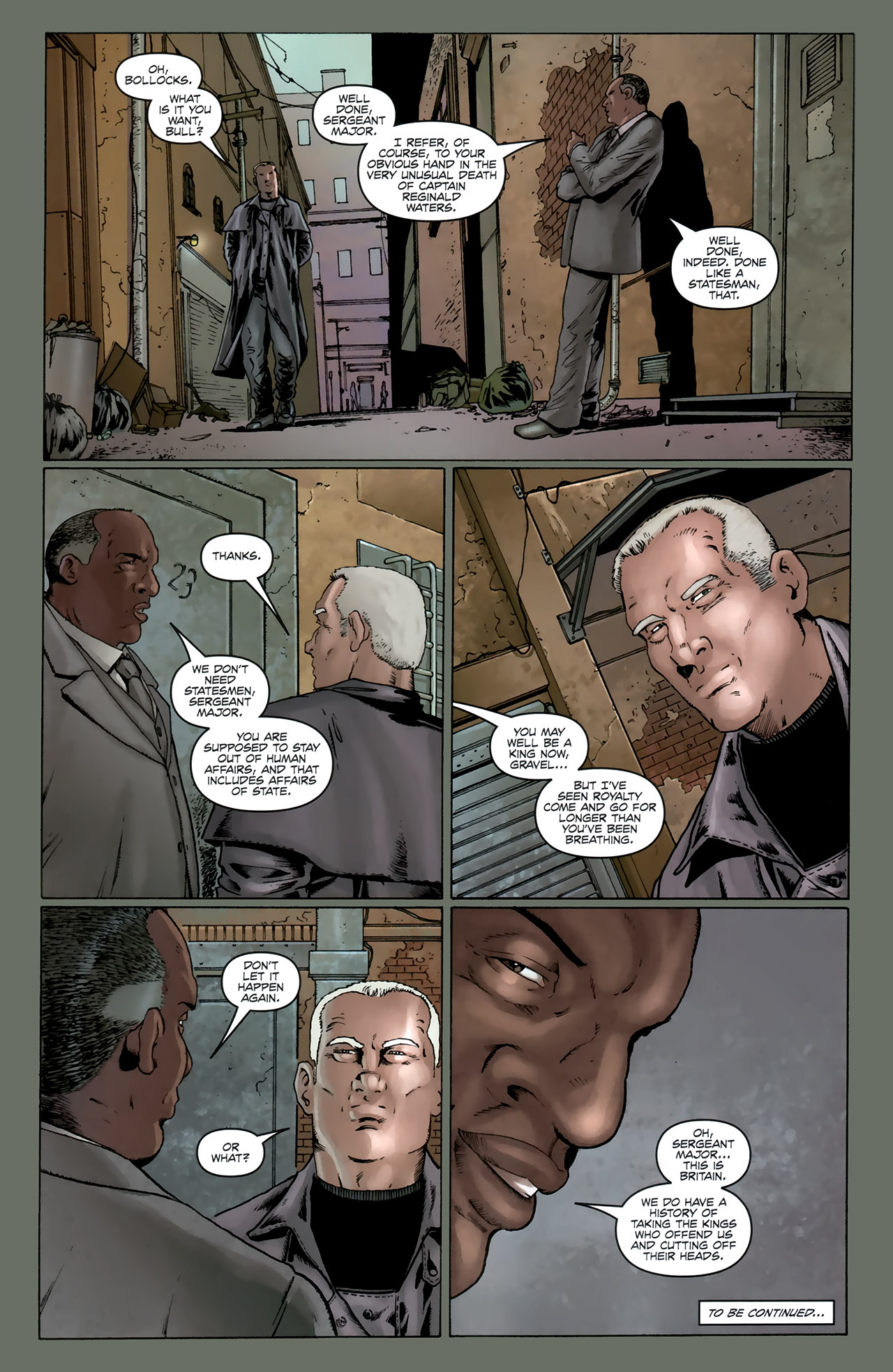 Read online Gravel comic -  Issue #16 - 25