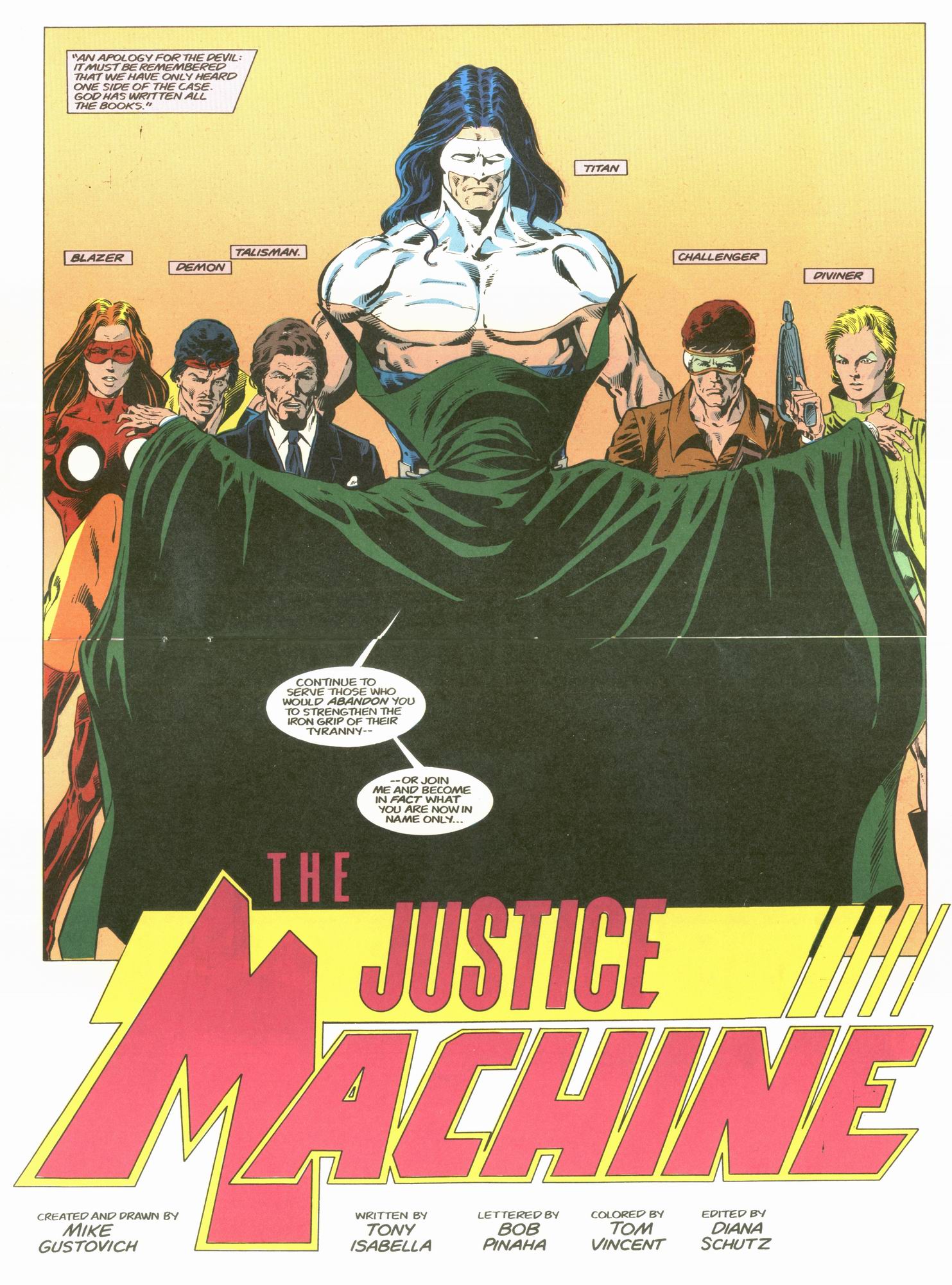Read online Justice Machine comic -  Issue #2 - 4