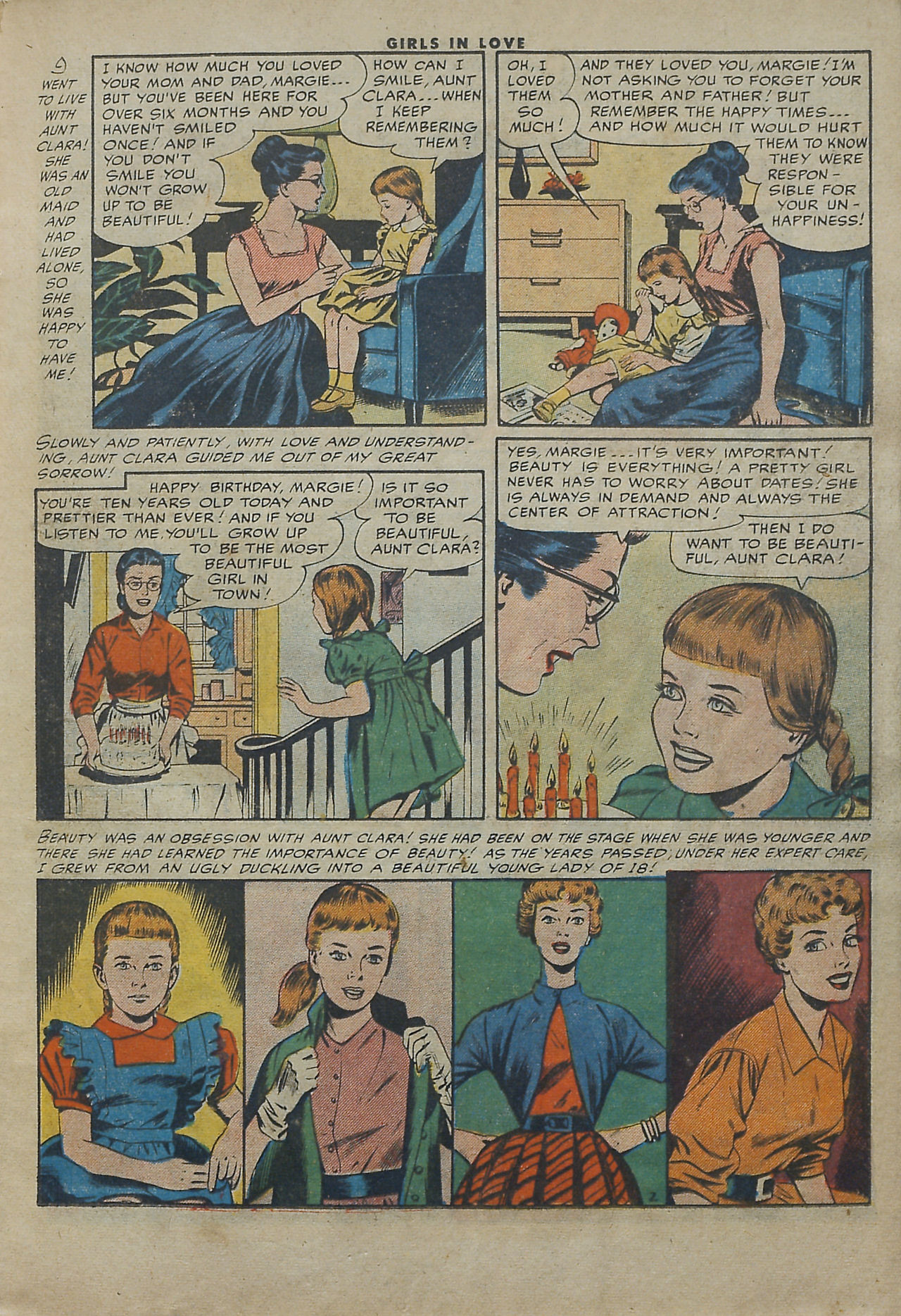 Read online Girls in Love (1955) comic -  Issue #52 - 13