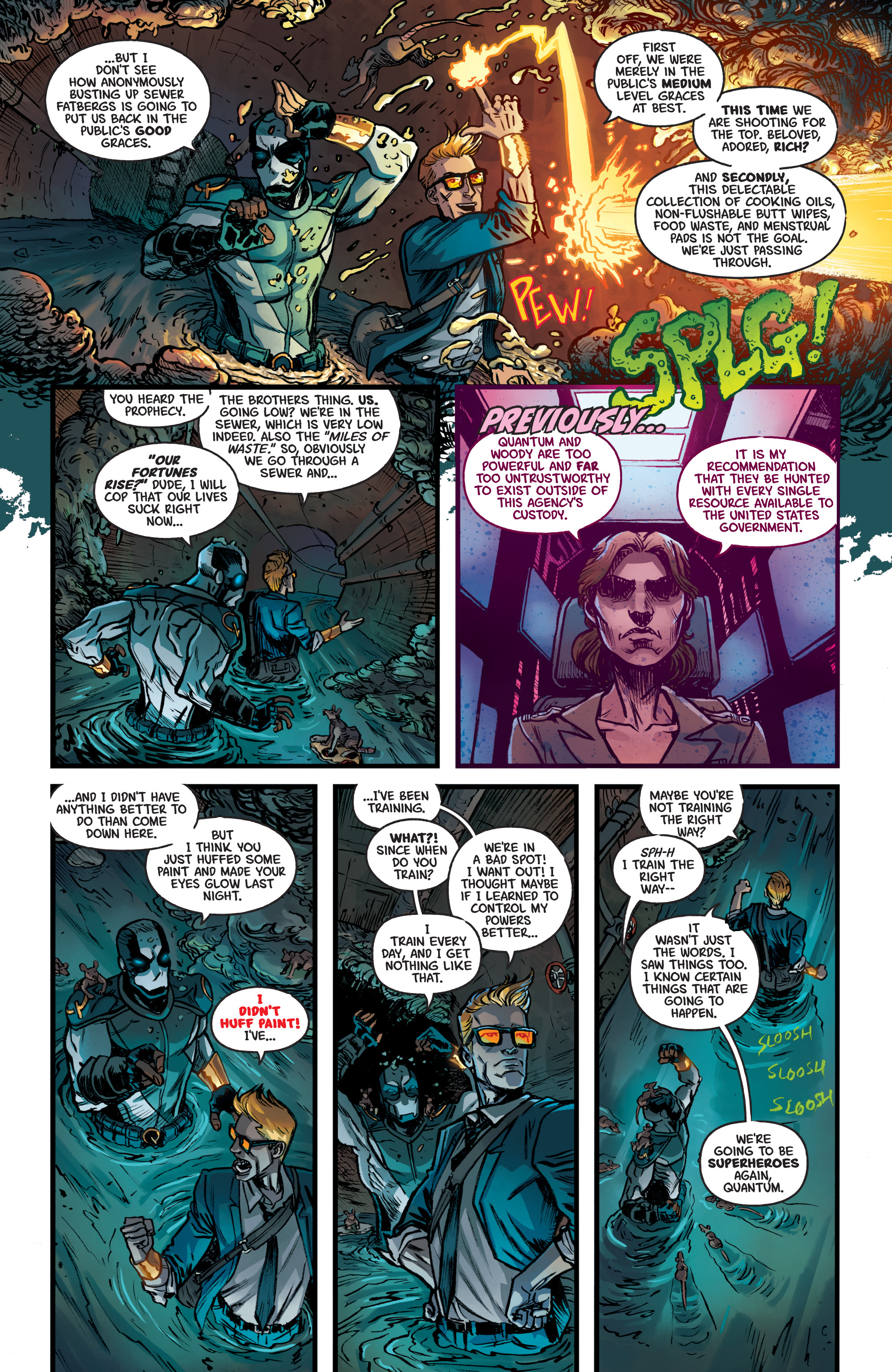 Read online Quantum & Woody comic -  Issue #1 - 7