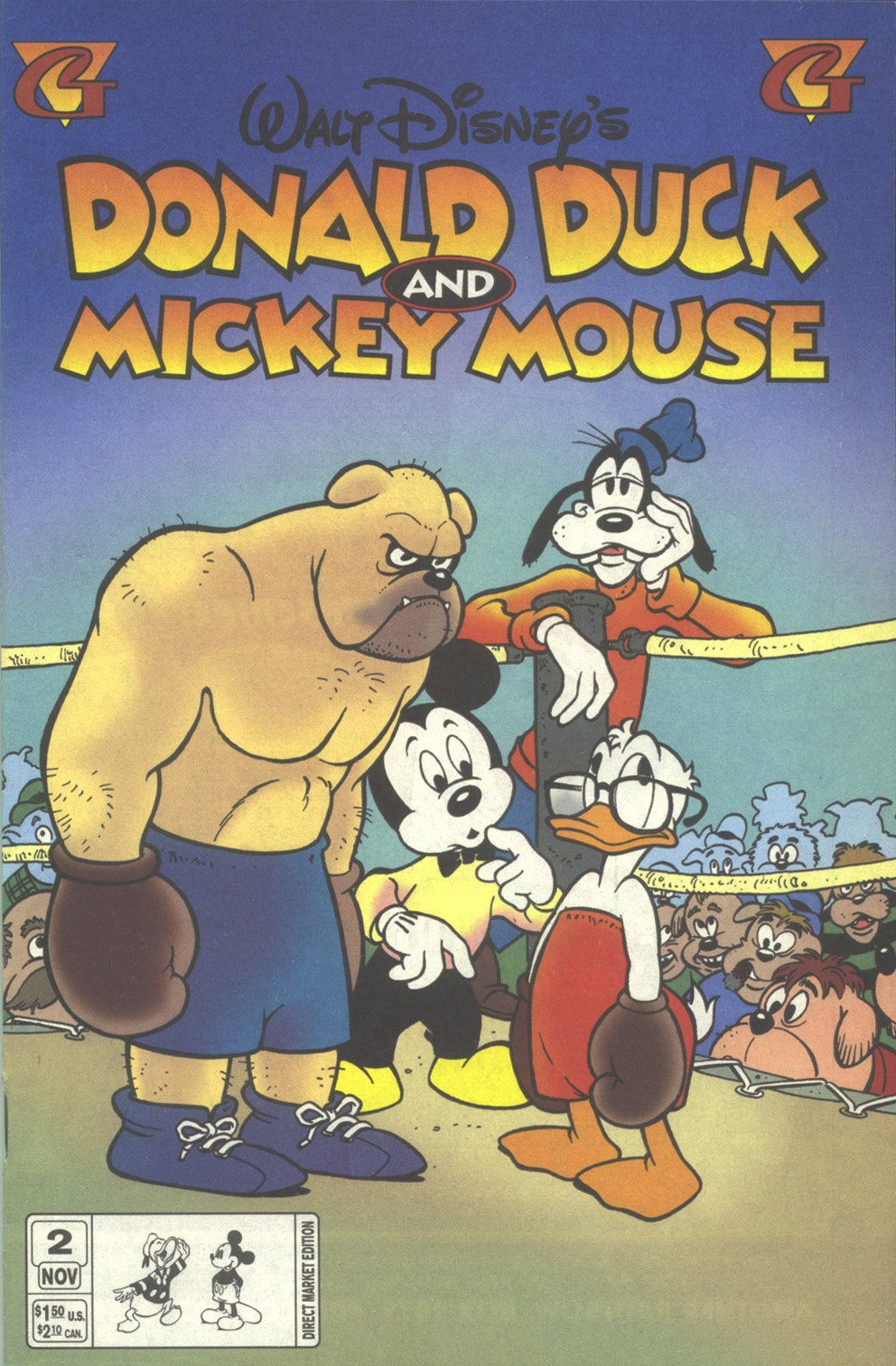 Read online Walt Disney's Donald Duck and Mickey Mouse comic -  Issue #2 - 1