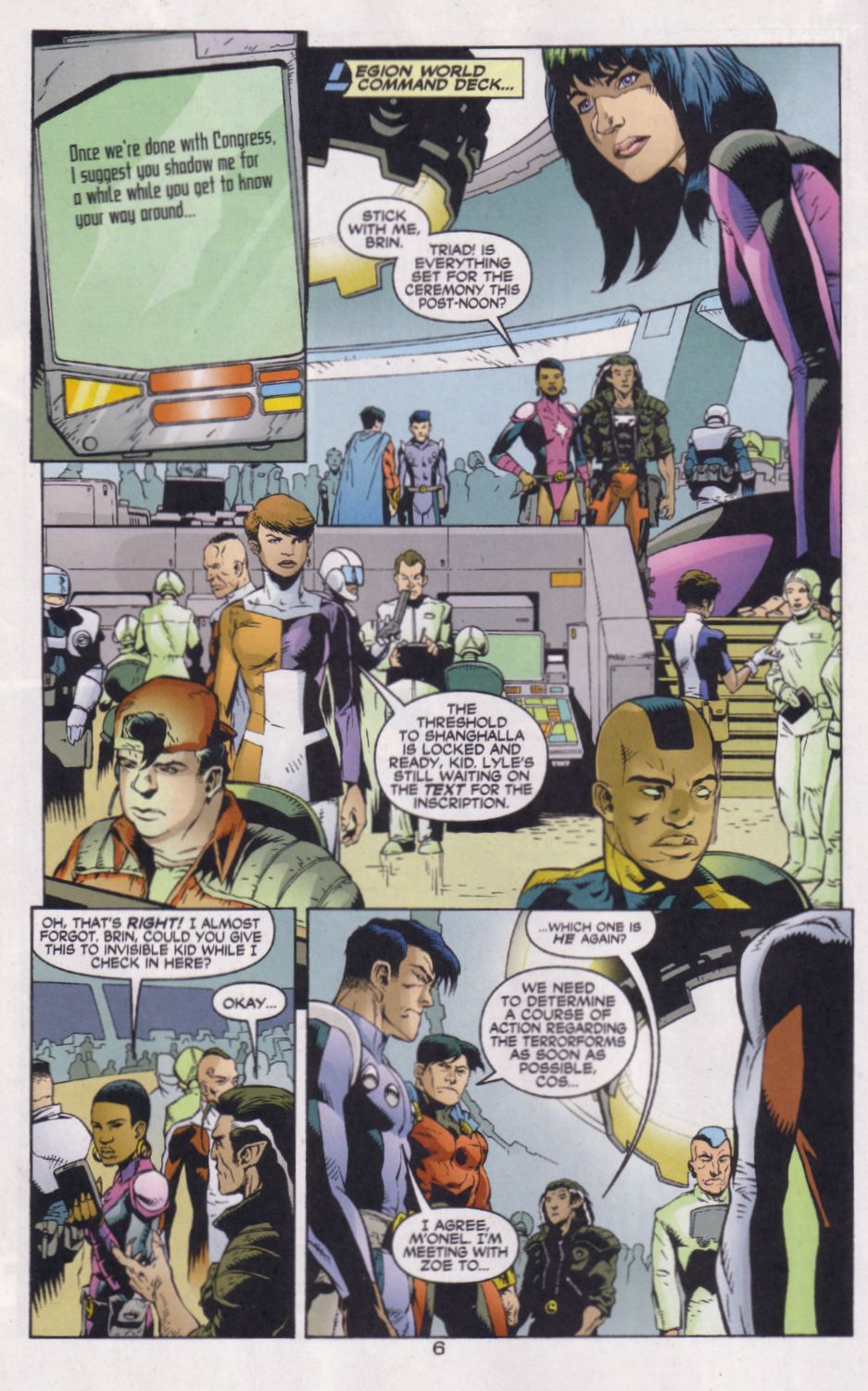 Read online The Legion comic -  Issue #15 - 6