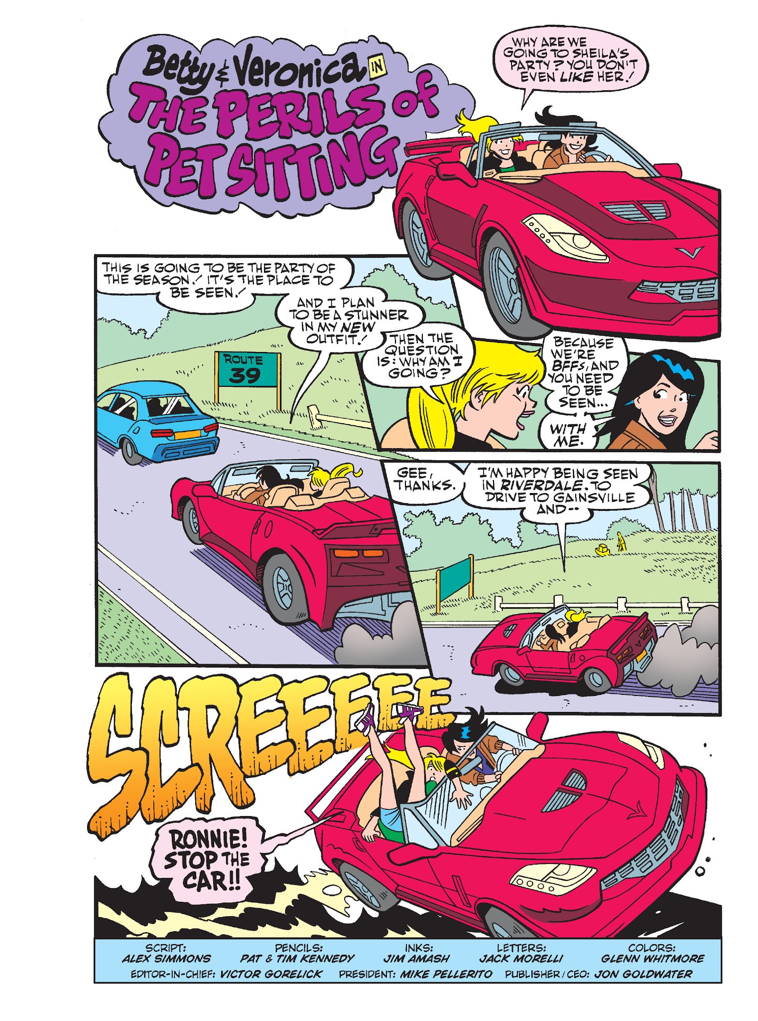 Read online Betty and Veronica Double Digest comic -  Issue #250 - 2