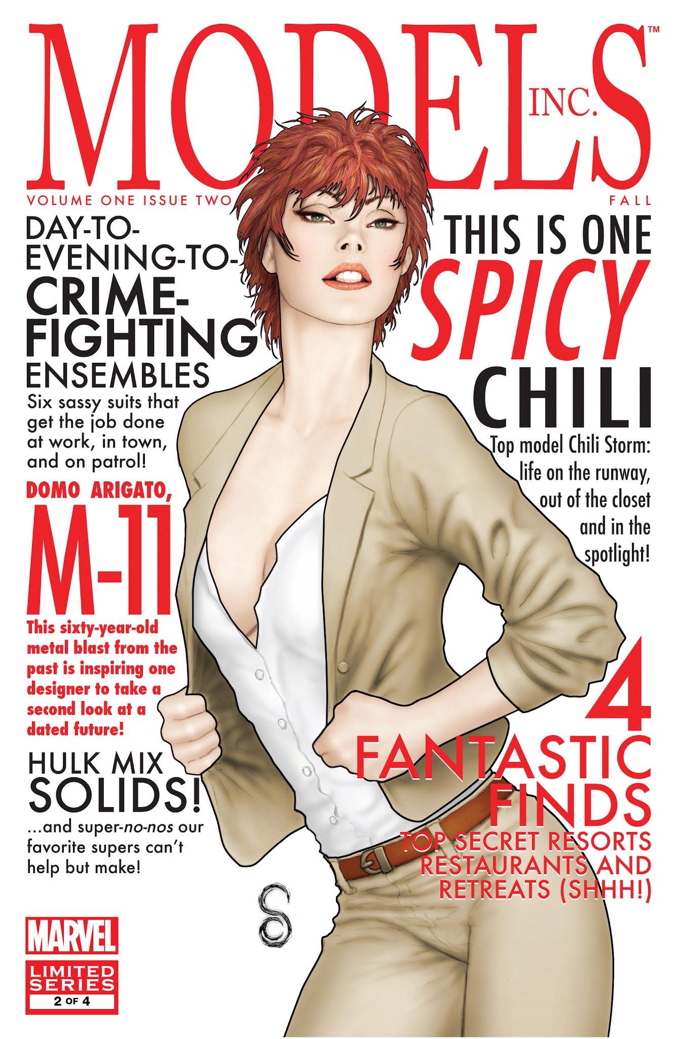 Read online Models, Inc. comic -  Issue #2 - 1