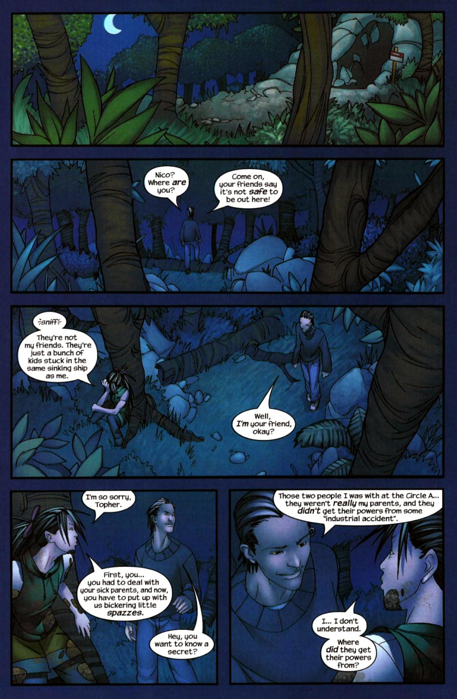 Read online Runaways (2003) comic -  Issue #9 - 24