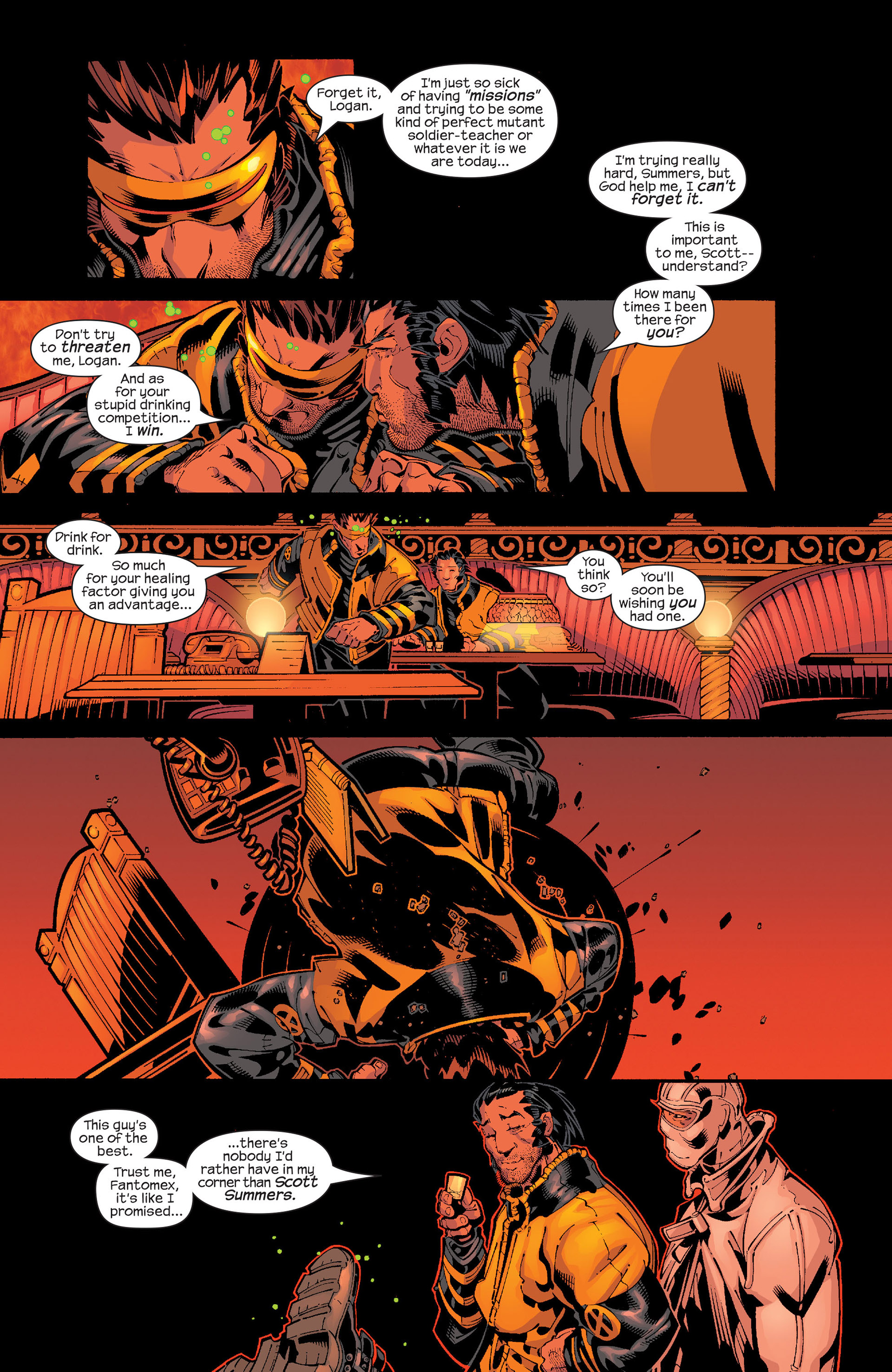 Read online New X-Men (2001) comic -  Issue #142 - 22
