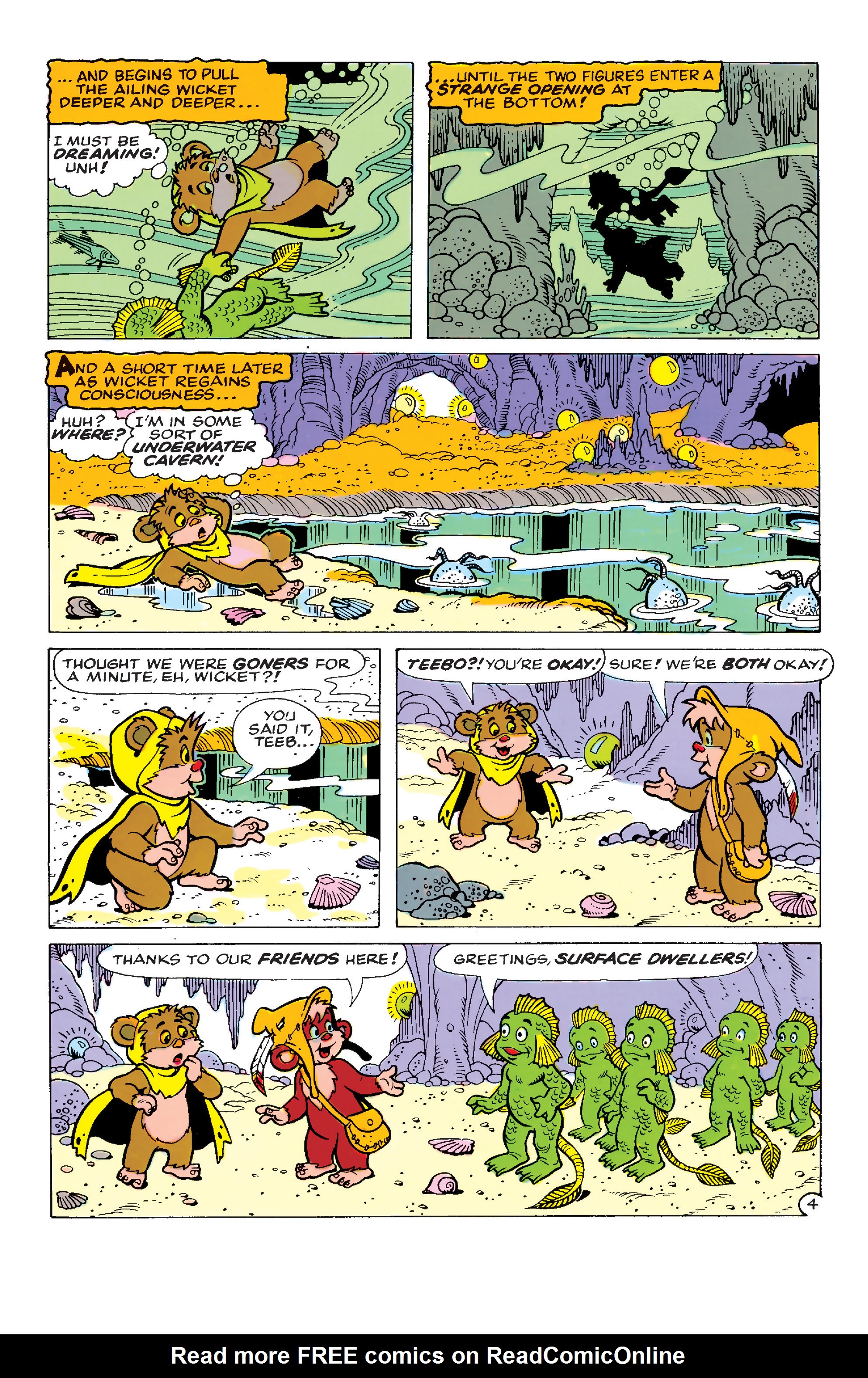 Read online Ewoks comic -  Issue #9 - 5