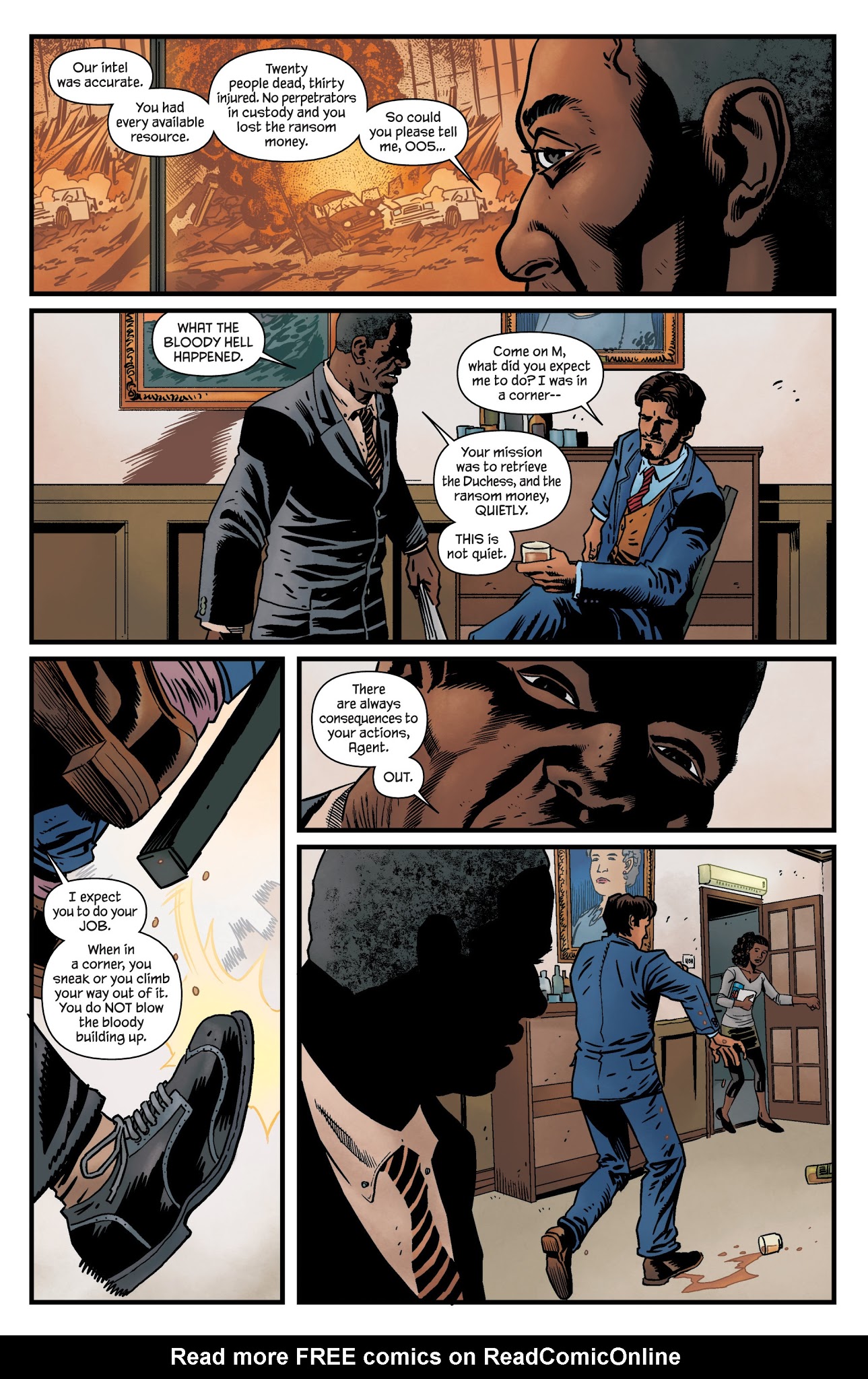 Read online James Bond: M comic -  Issue # Full - 4