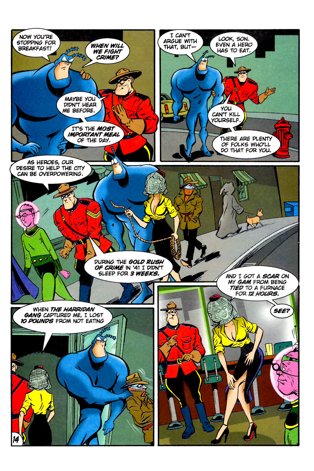 Read online The Tick: Days of Drama comic -  Issue #2 - 16