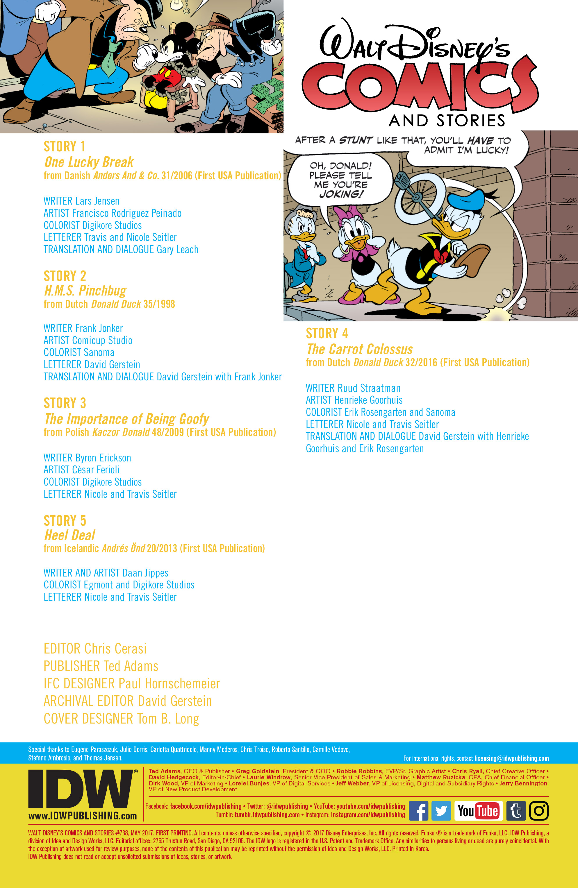 Read online Walt Disney's Comics and Stories comic -  Issue #738 - 2