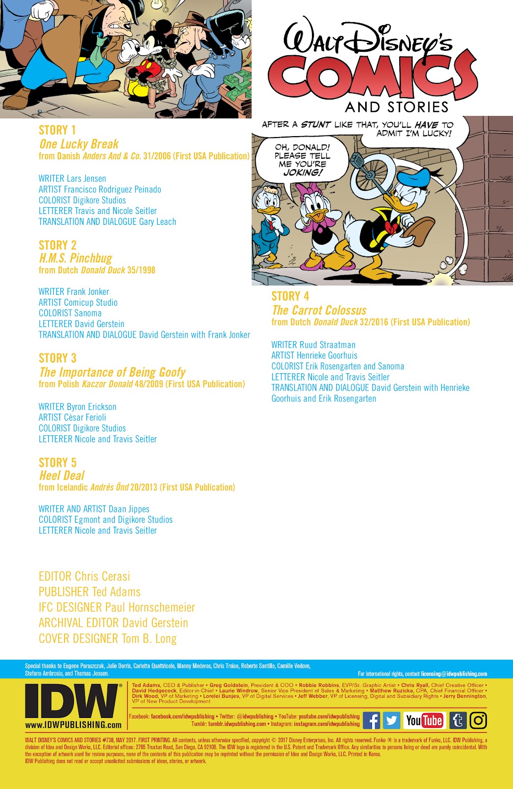 Walt Disney's Comics and Stories issue 738 - Page 2