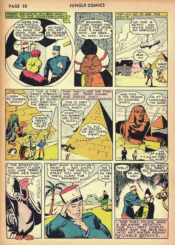 Read online Jungle Comics comic -  Issue #24 - 40