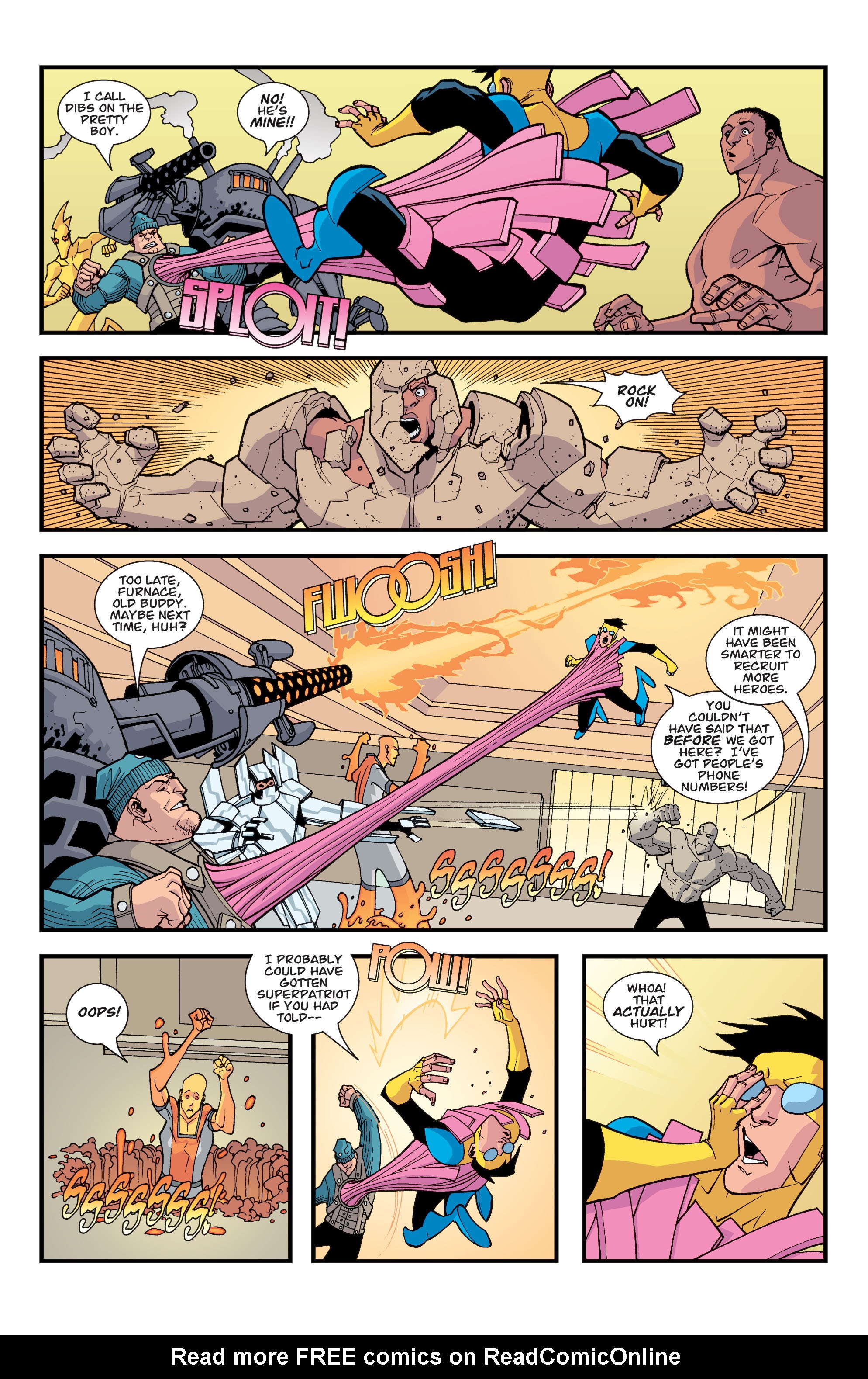 Read online Invincible comic -  Issue # _TPB 4 - Head of The Class - 148