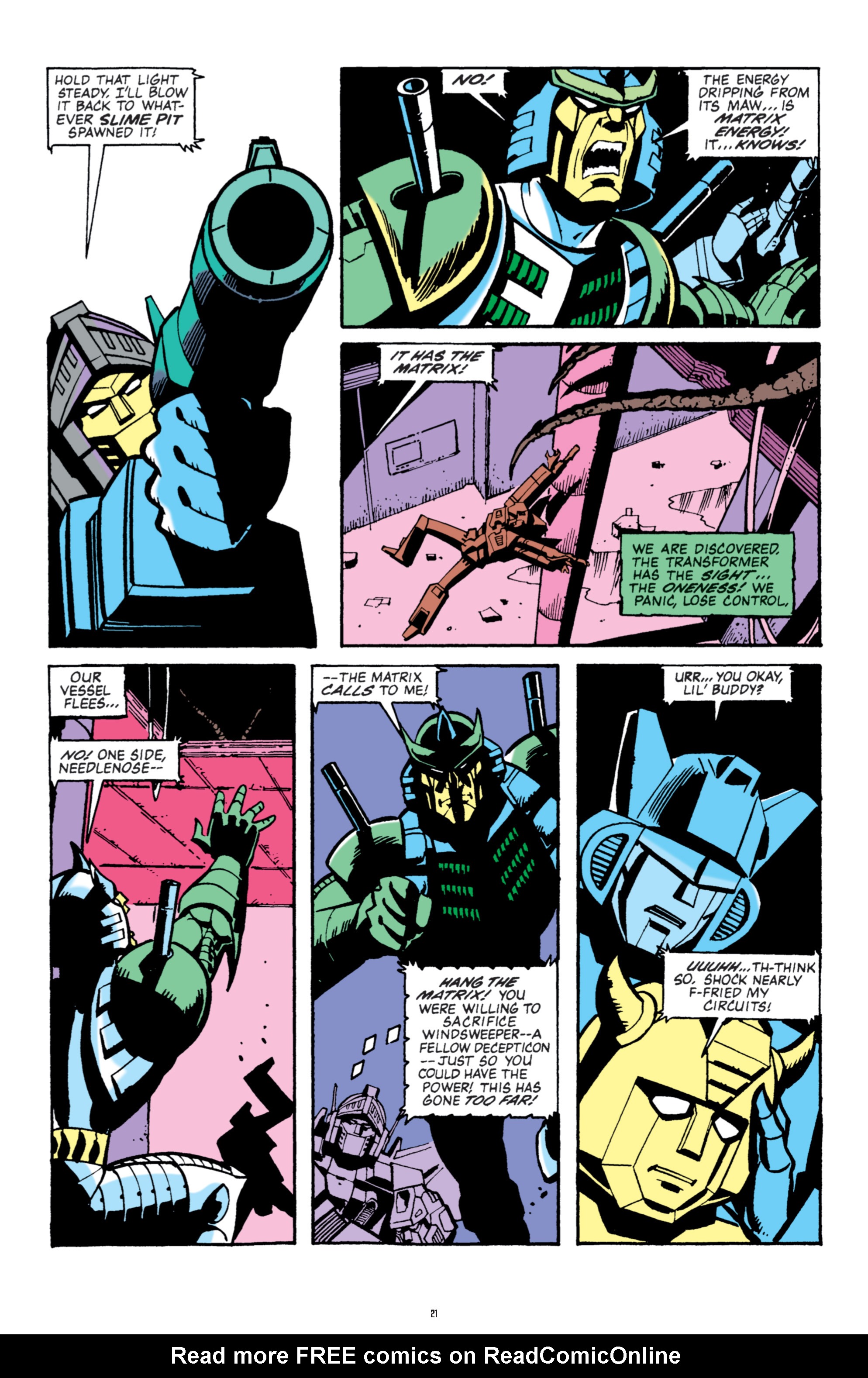 Read online The Transformers Classics comic -  Issue # TPB 6 - 22
