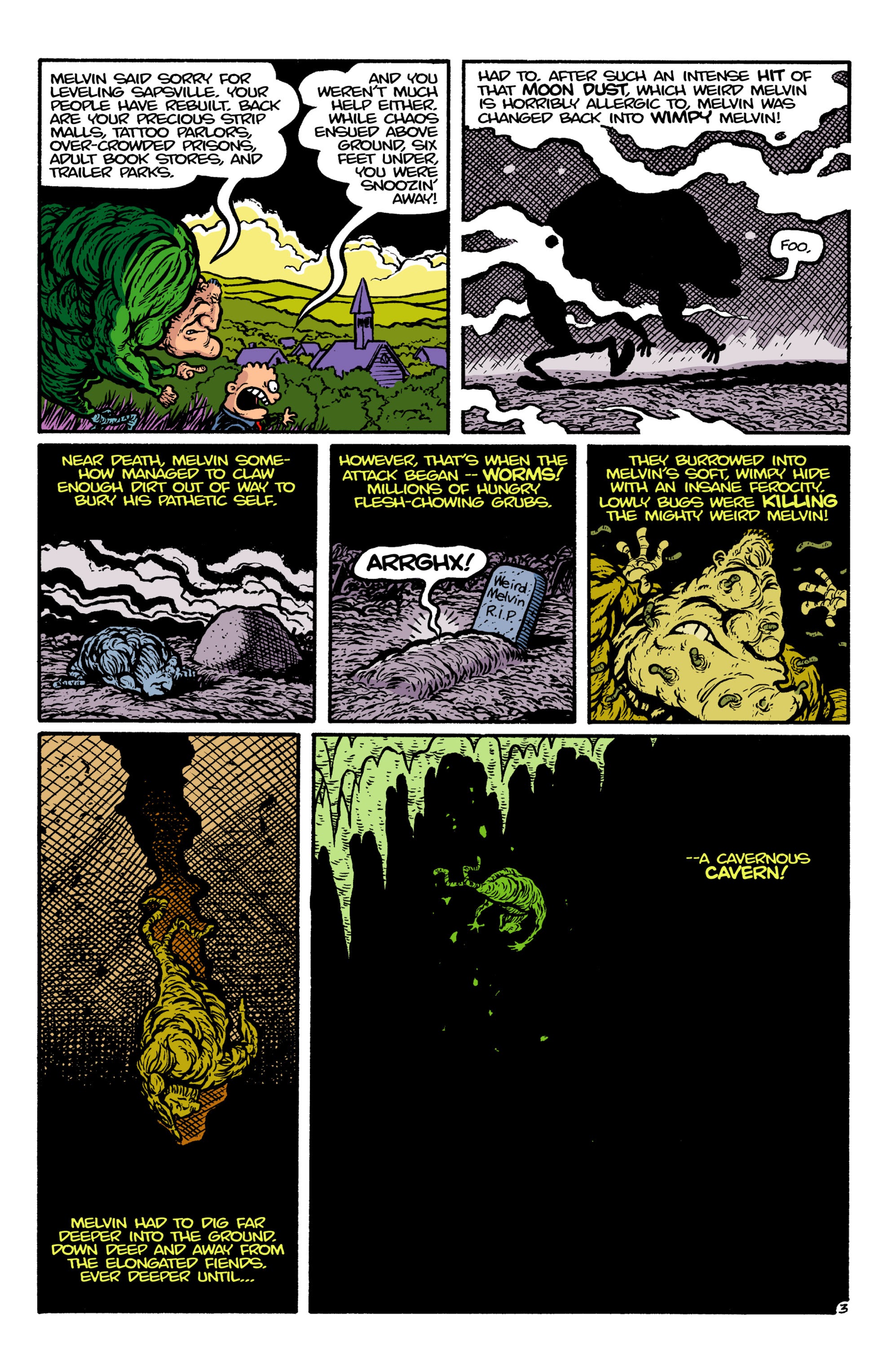 Read online Weird Melvin comic -  Issue #2 - 5